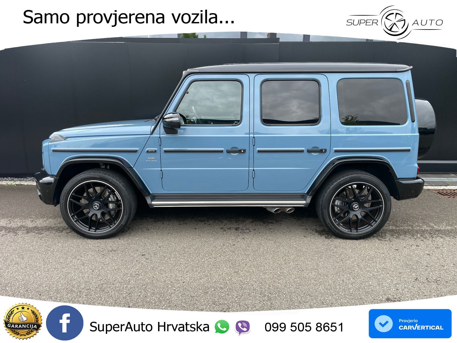 Mercedes AMG G 63 Long V8 (585 KS) 4MATIC 9G-TRONIC AMG SPEEDSHIFT PLUS LED+GR SJED+ACC