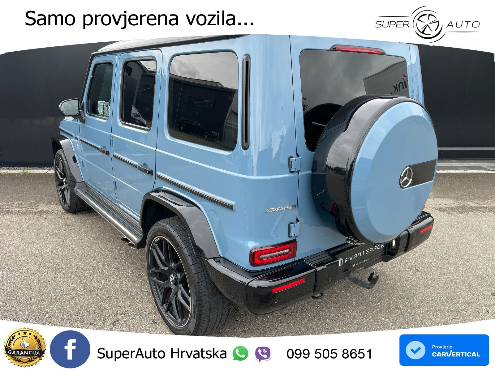 Mercedes AMG G 63 Long V8 (585 KS) 4MATIC 9G-TRONIC AMG SPEEDSHIFT PLUS LED+GR SJED+ACC