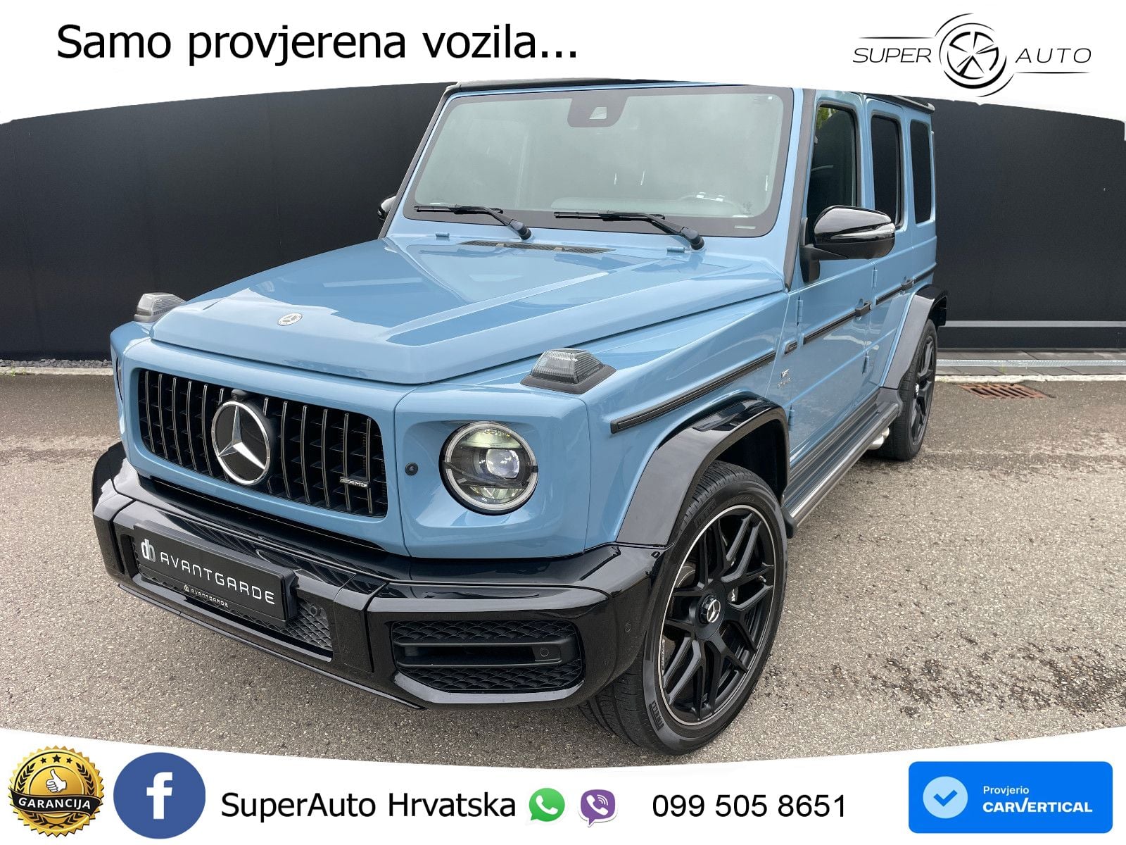 Mercedes AMG G 63 Long V8 (585 KS) 4MATIC 9G-TRONIC AMG SPEEDSHIFT PLUS LED+GR SJED+ACC