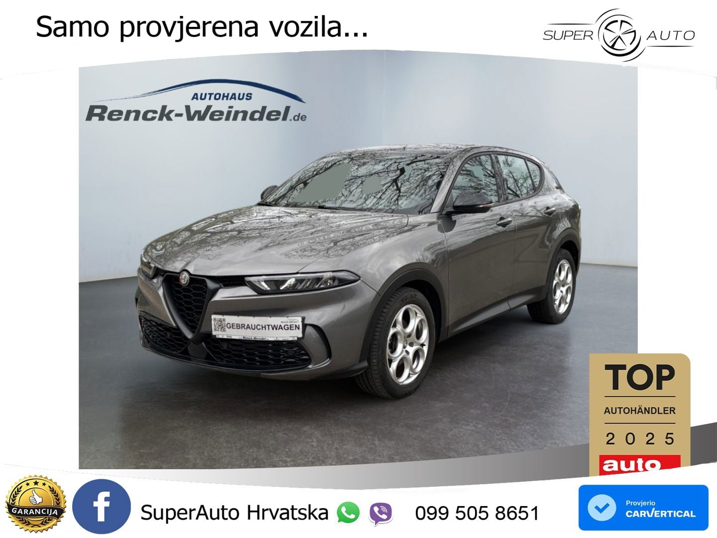 Alfa Romeo Tonale 1.6 VGT-D (130 KS) TCT LED+ACC