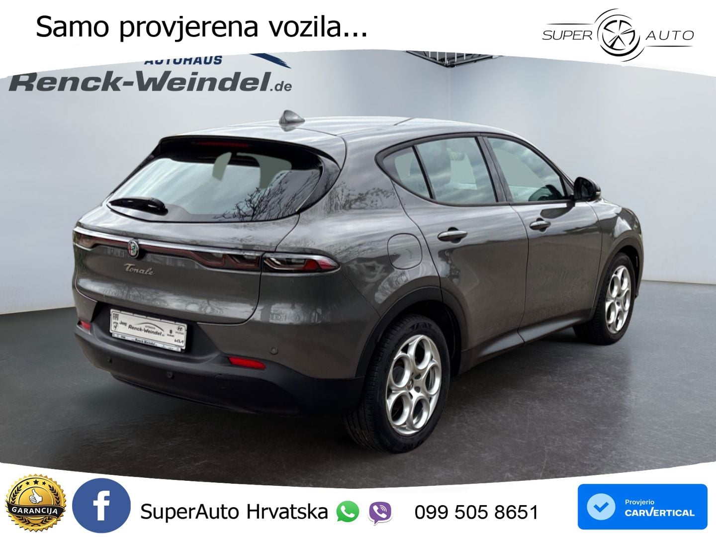 Alfa Romeo Tonale 1.6 VGT-D (130 KS) TCT LED+ACC