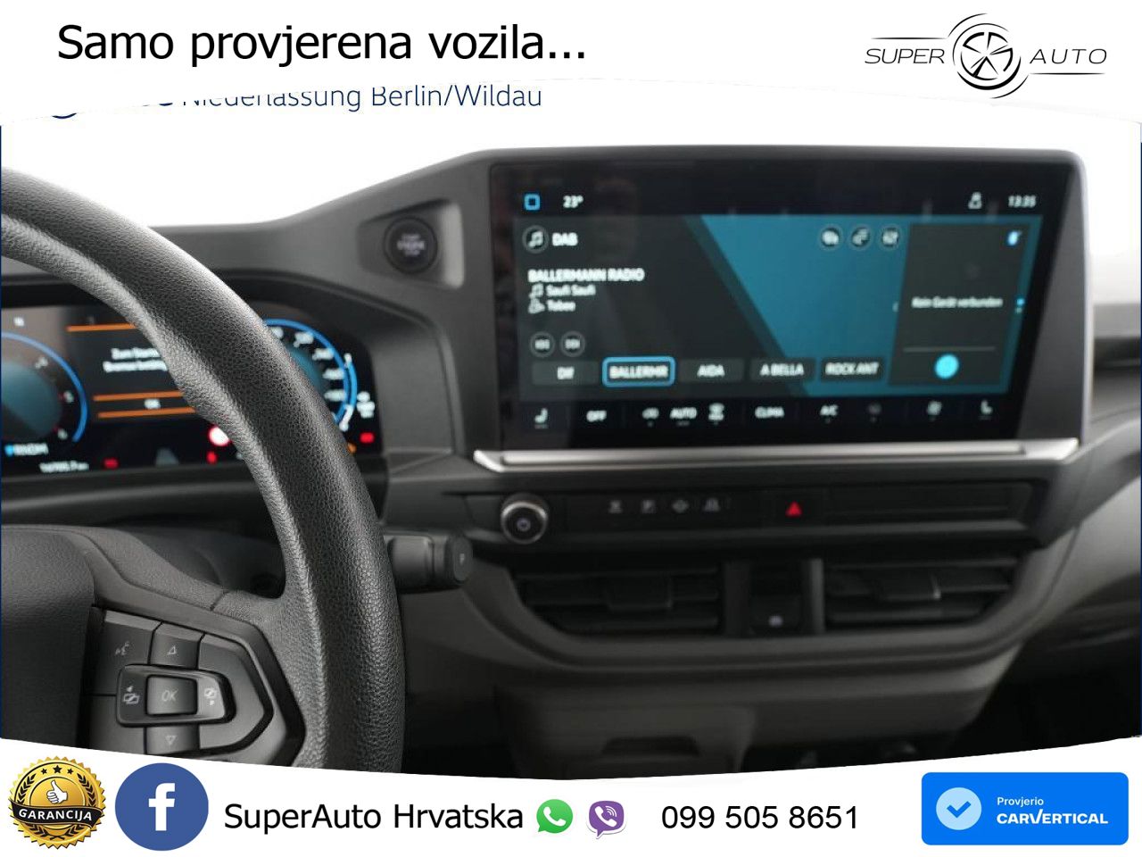 Volkswagen Transporter Kasten Kurz Vorber.AHK Klima Kamera 150 KS