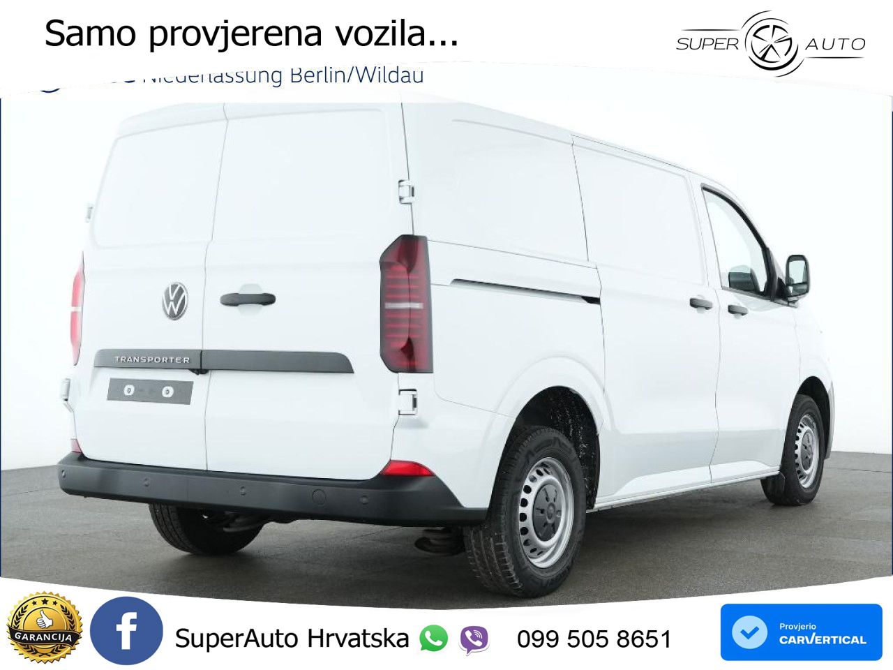 Volkswagen Transporter Kasten Kurz Vorber.AHK Klima Kamera 150 KS