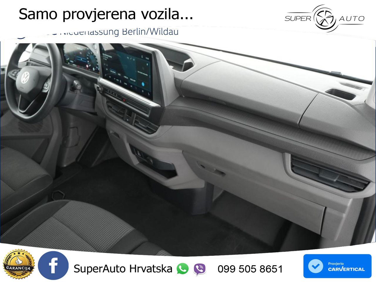 Volkswagen Transporter Kasten Kurz Vorber.AHK Klima Kamera 150 KS