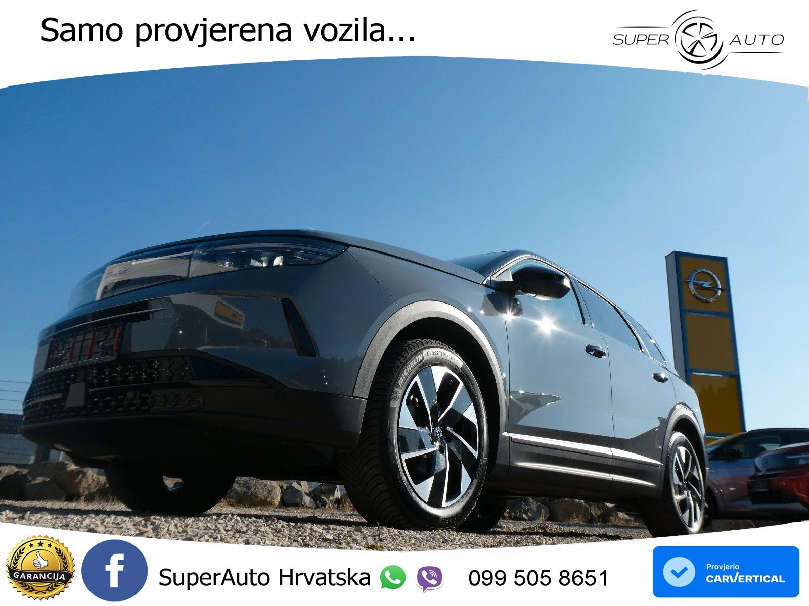 Opel Grandland 1.2 Turbo (145 KS) Hybrid eDCT GS LED+GR SJED+ACC