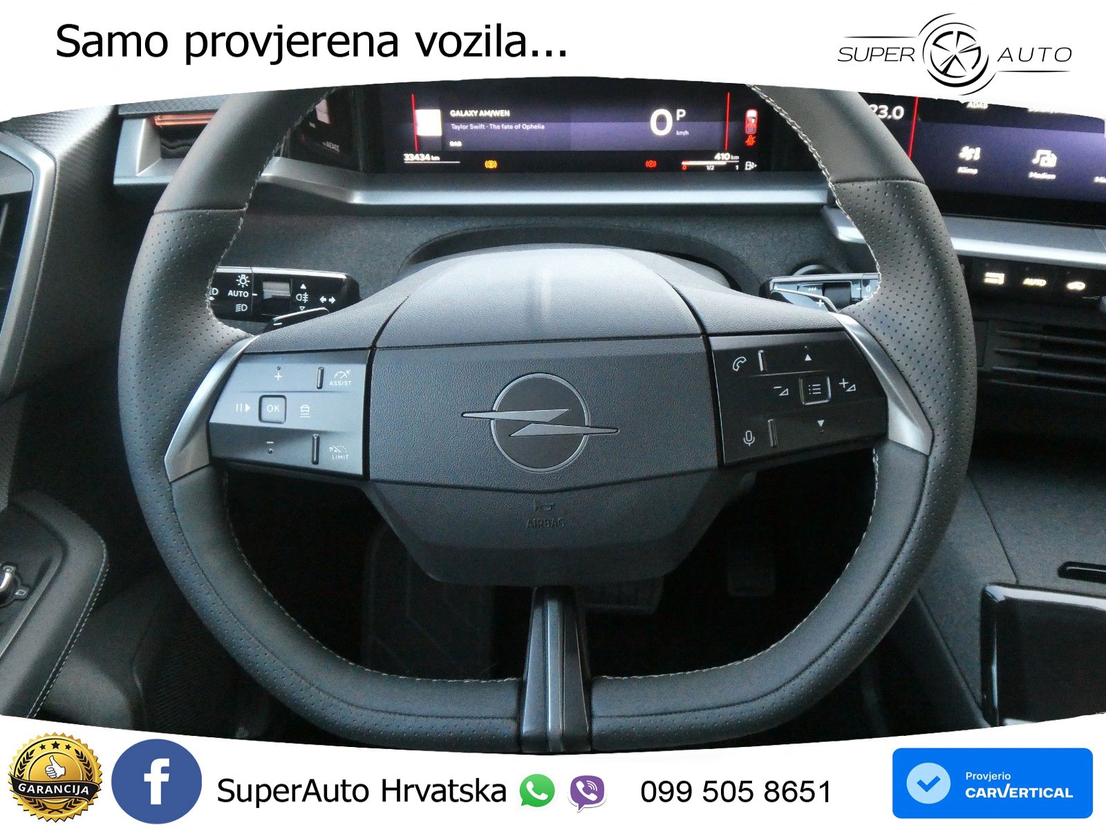 Opel Grandland 1.2 Turbo (145 KS) Hybrid eDCT GS LED+GR SJED+ACC