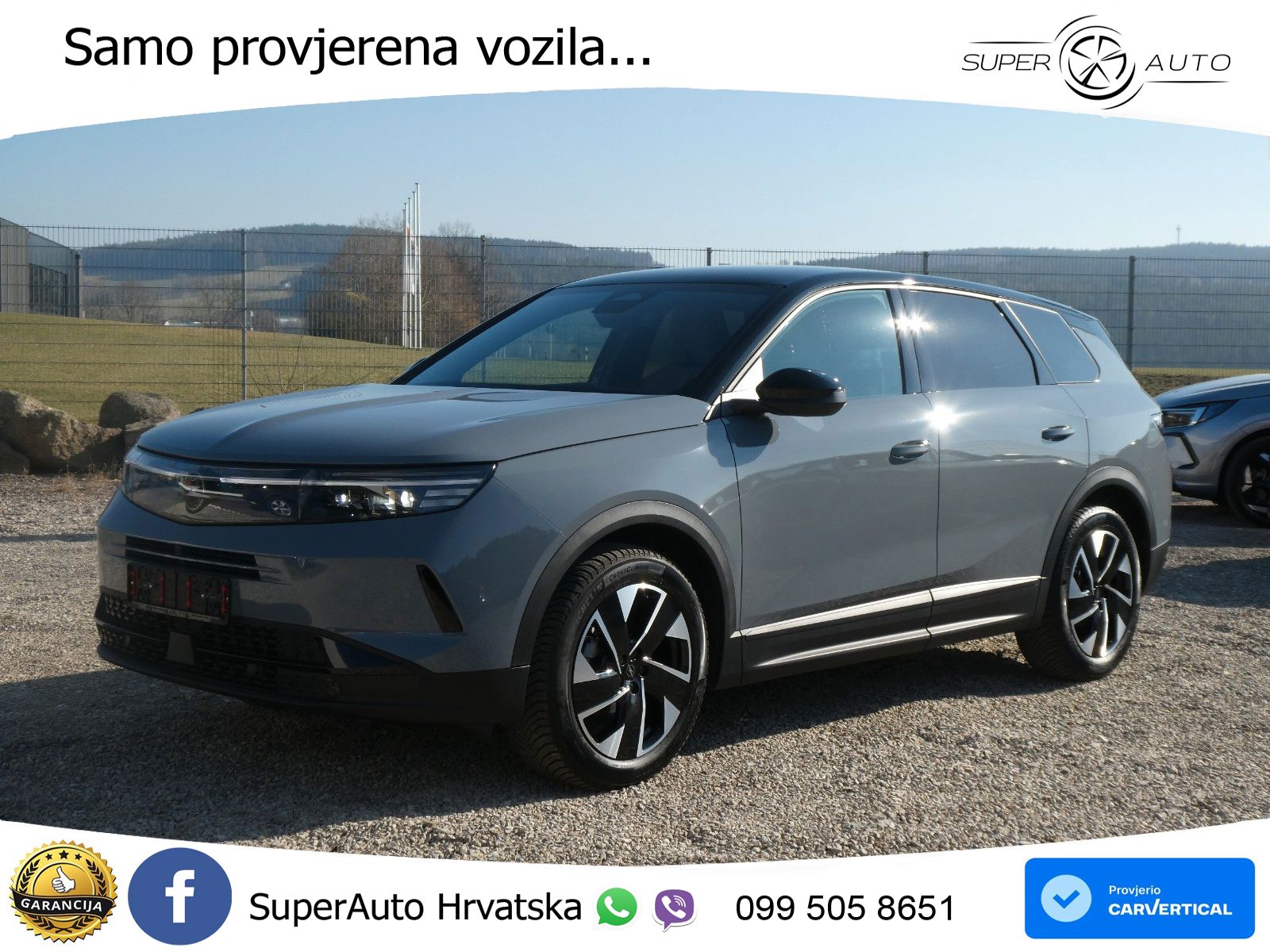 Opel Grandland 1.2 Turbo (145 KS) Hybrid eDCT GS LED+GR SJED+ACC