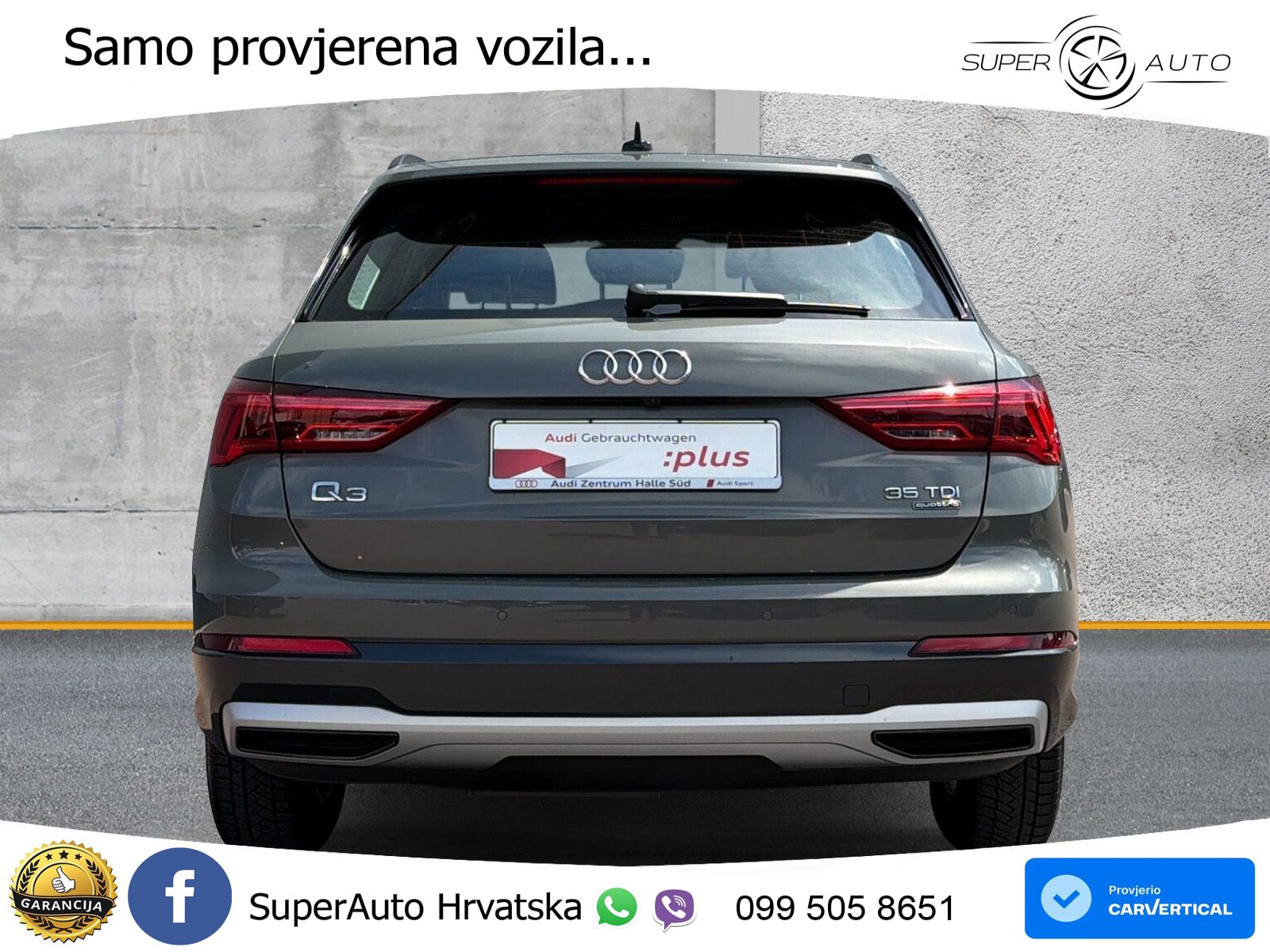 Audi Q3 35 TDI (150 KS) quattro S tronic advanced