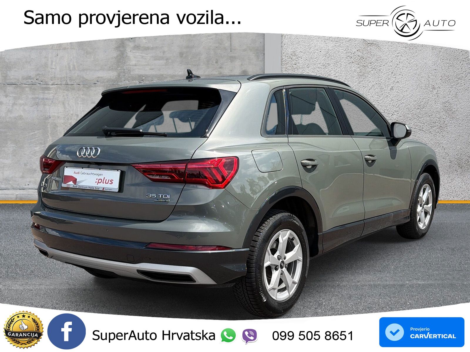 Audi Q3 35 TDI (150 KS) quattro S tronic advanced