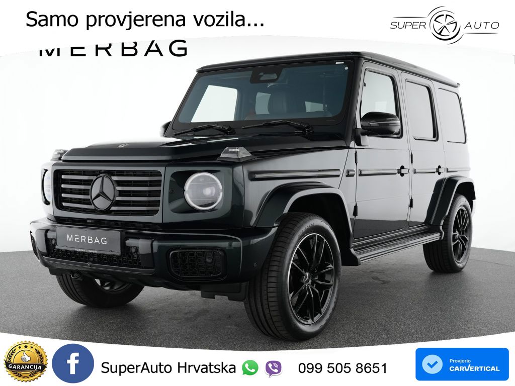 Mercedes G 450d Long (367 KS) 4MATIC 9G-TRONIC Exclusive LED+ACC