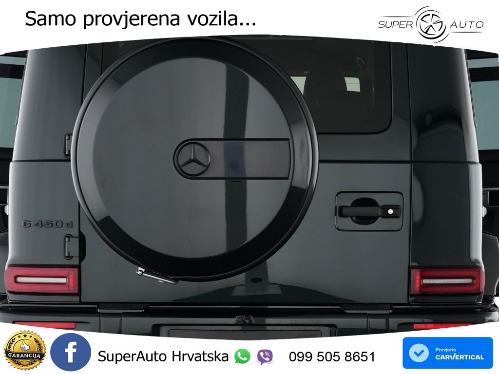 Mercedes G 450d Long (367 KS) 4MATIC 9G-TRONIC Exclusive LED+ACC