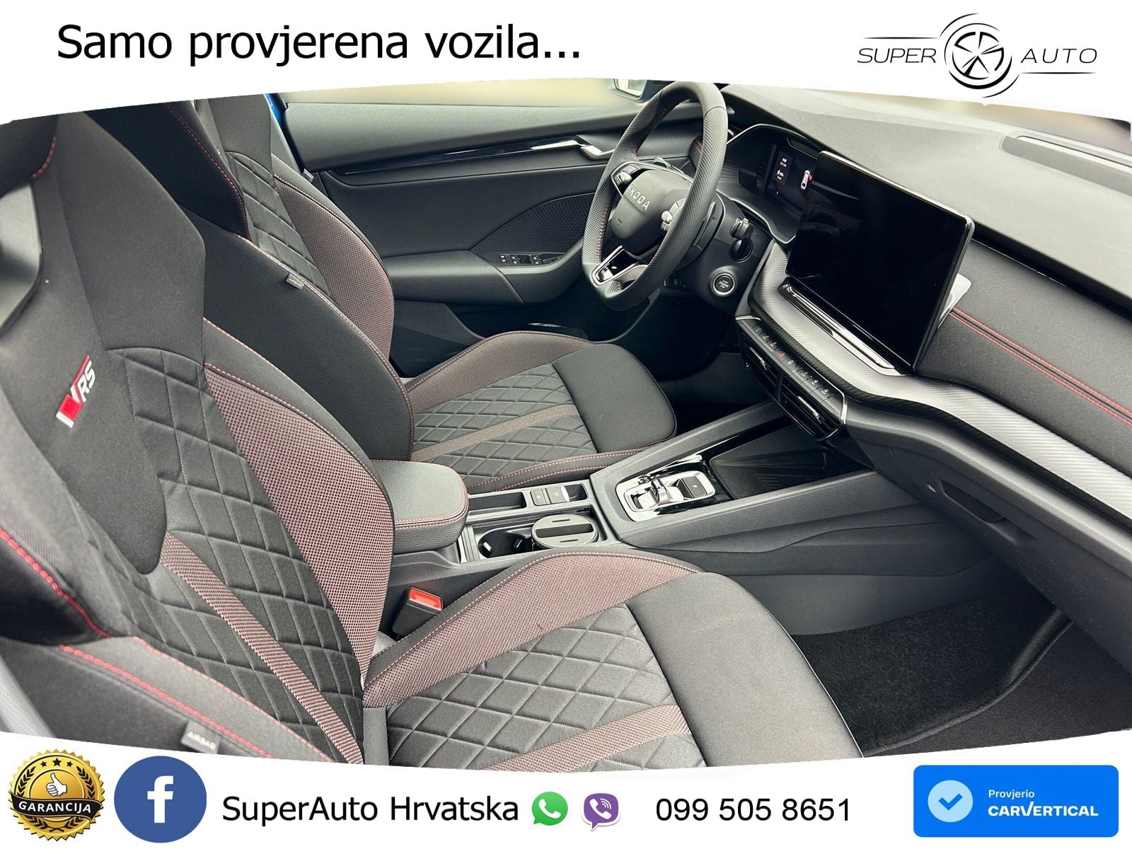 Škoda Octavia Combi RS 2.0 TSI (265 KS) DSG LED+GR SJED+ACC