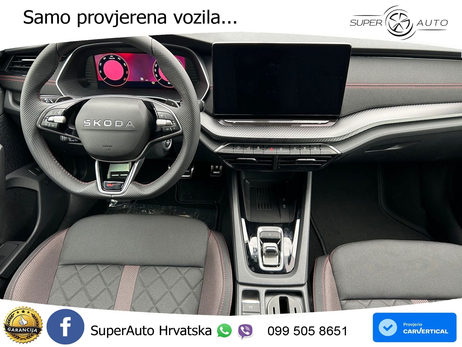 Škoda Octavia Combi RS 2.0 TSI (265 KS) DSG LED+GR SJED+ACC