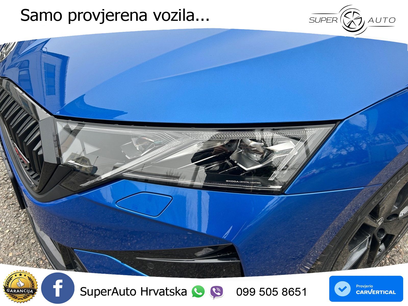 Škoda Octavia Combi RS 2.0 TSI (265 KS) DSG LED+GR SJED+ACC