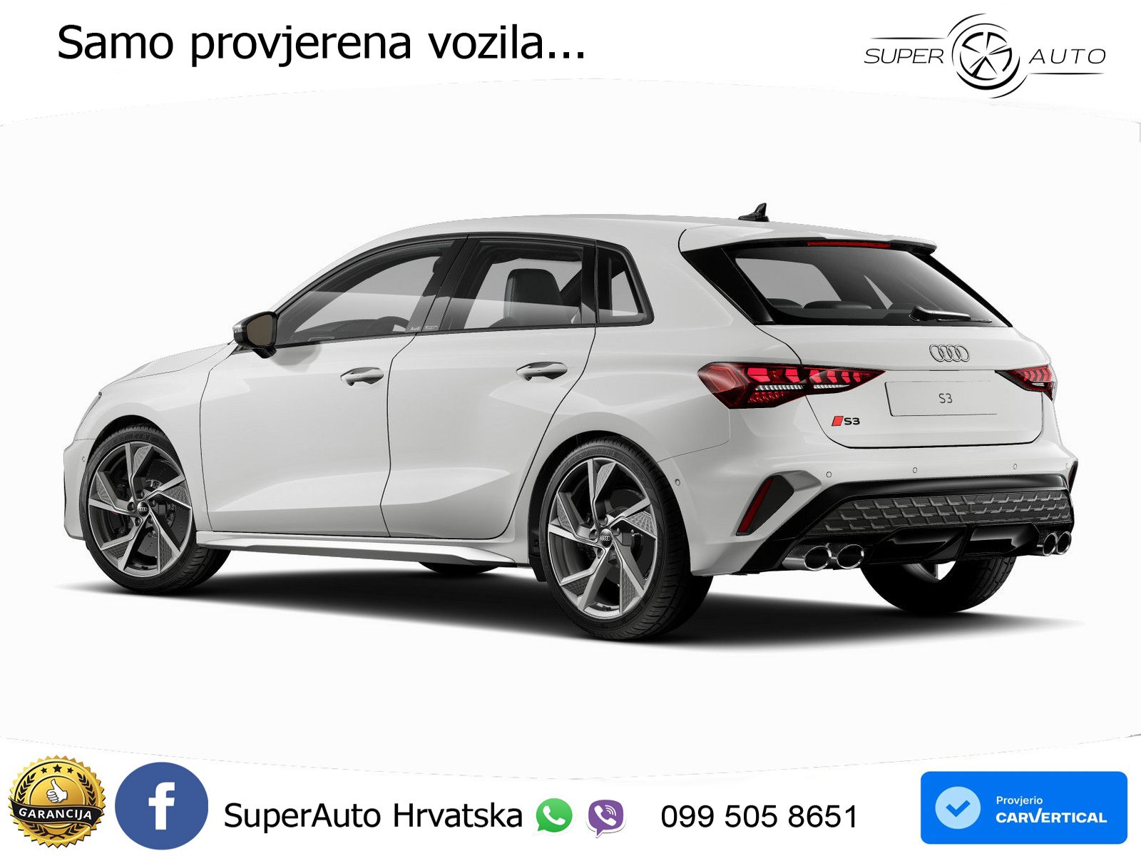Audi S3 2.0 TFSI (333 KS) quattro S tronic