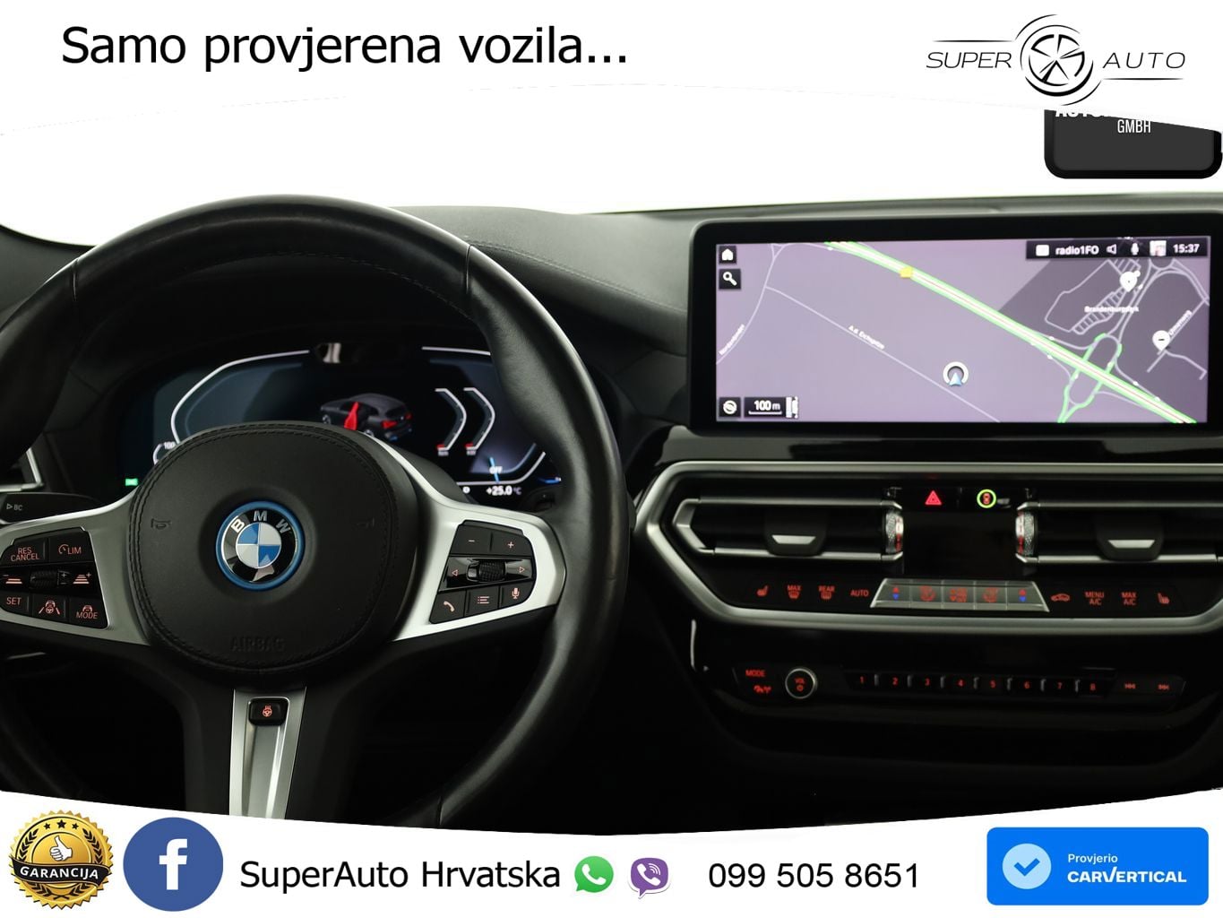 BMW iX3 80 kWh (286 KS) M Sport LED+GR SJED+ACC
