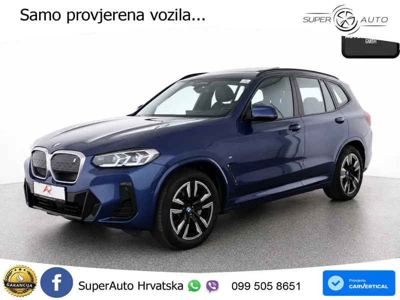 BMW iX3 80 kWh (286 KS) M Sport LED+GR SJED+ACC