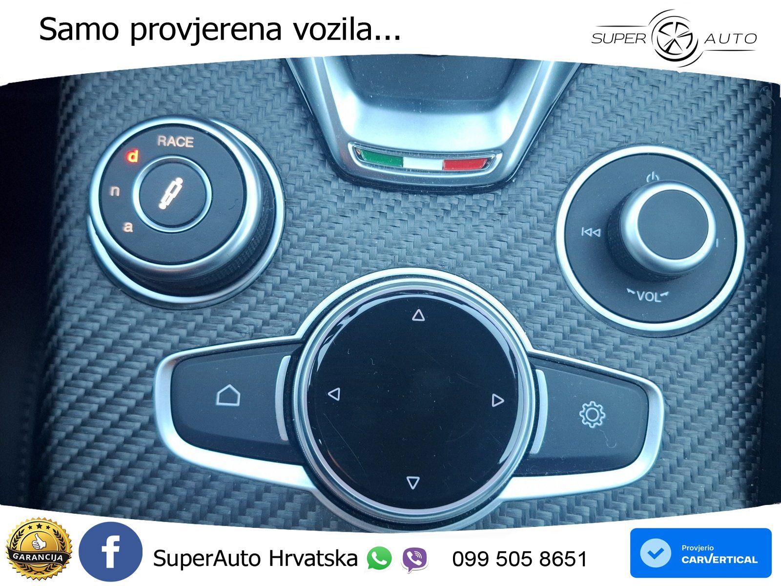 Alfa Romeo Giulia Quadrifoglio 2.9 V6 Bi-Turbo (520 KS) Automatic LED+GR SJED+ACC