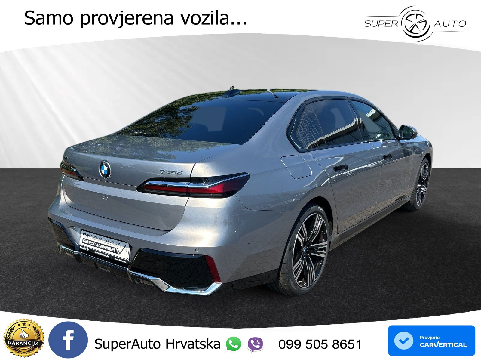 BMW 740d (299 KS) xDrive Steptronic M Sport LED+GR SJED+ACC