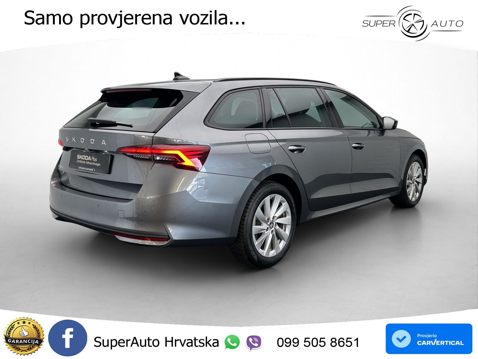 Škoda Octavia Combi 2.0 TDI (150 KS) DSG Selection LED+GR SJED+ACC
