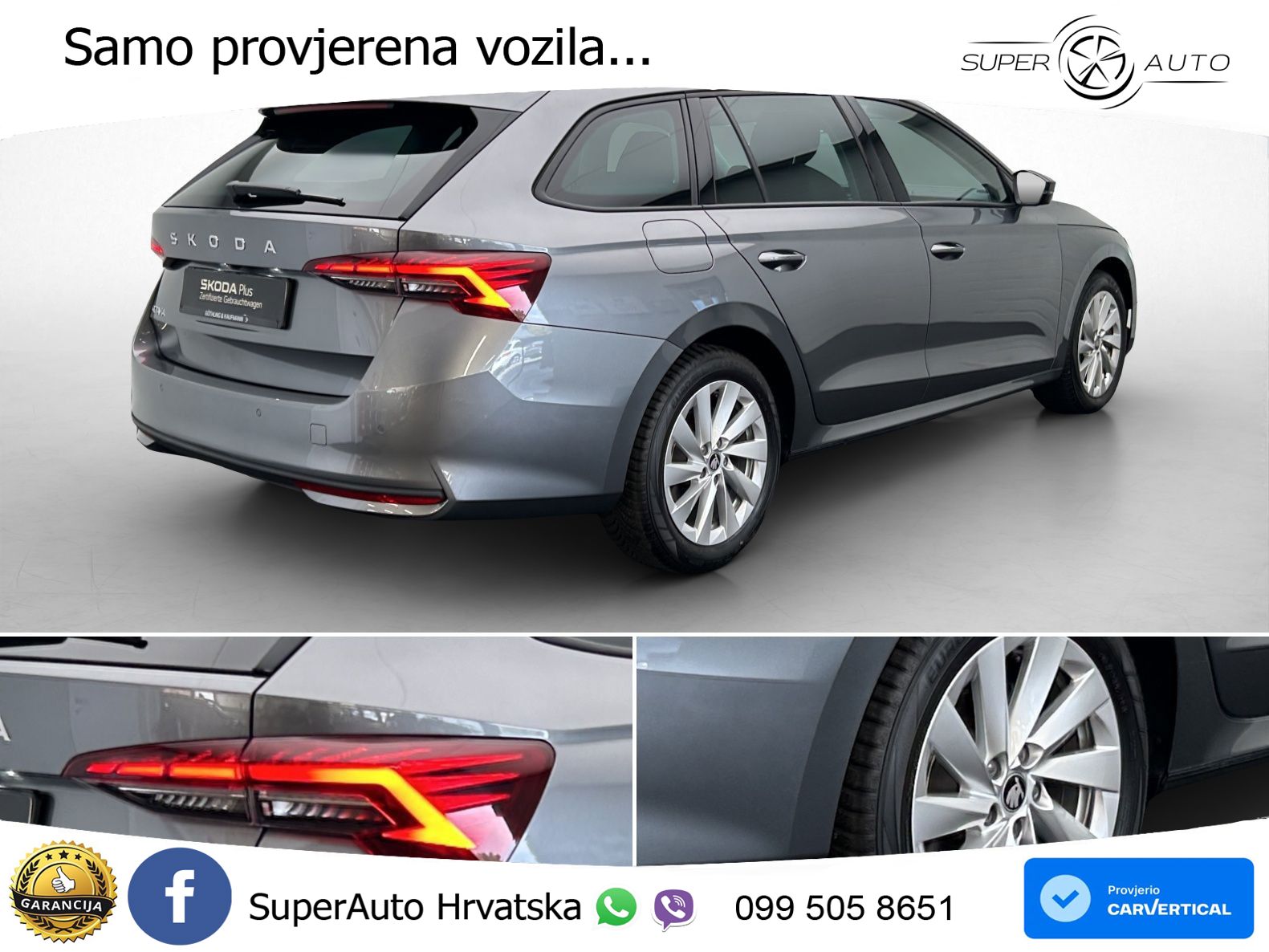 Škoda Octavia Combi 2.0 TDI (150 KS) DSG Selection LED+GR SJED+ACC