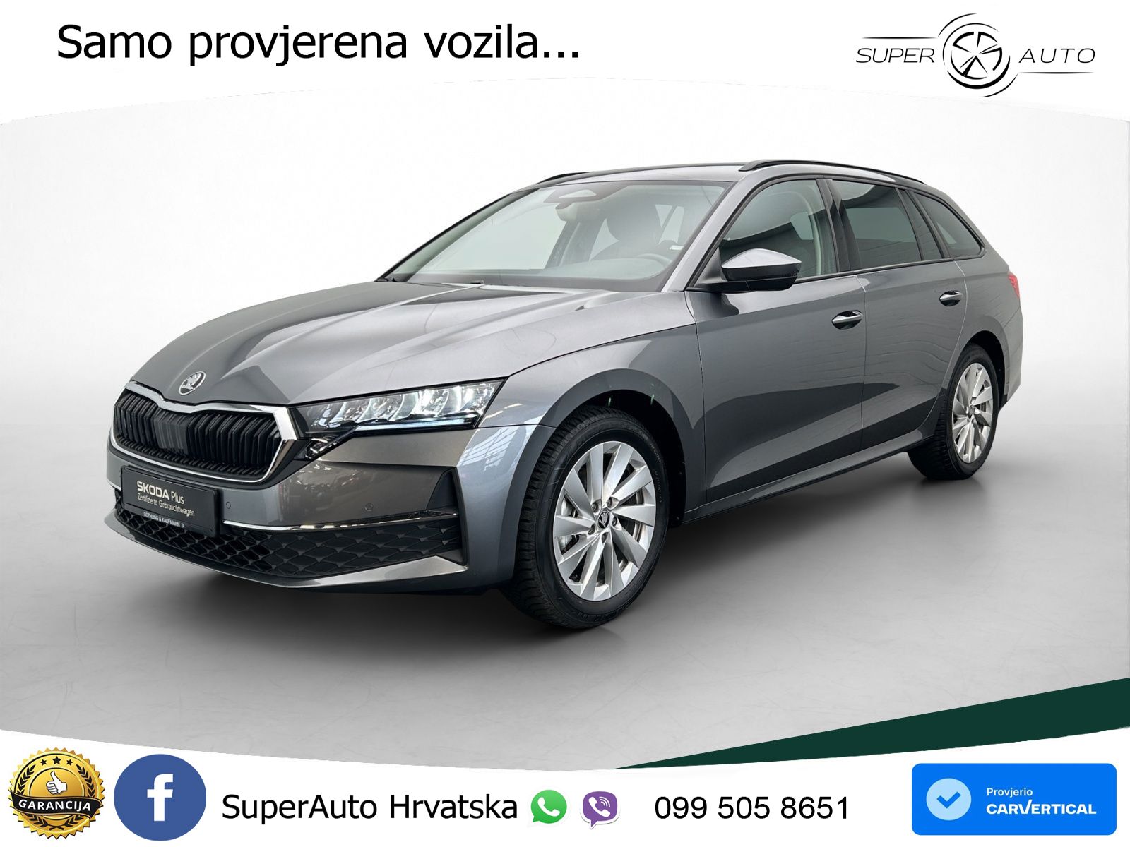 Škoda Octavia Combi 2.0 TDI (150 KS) DSG Selection LED+GR SJED+ACC