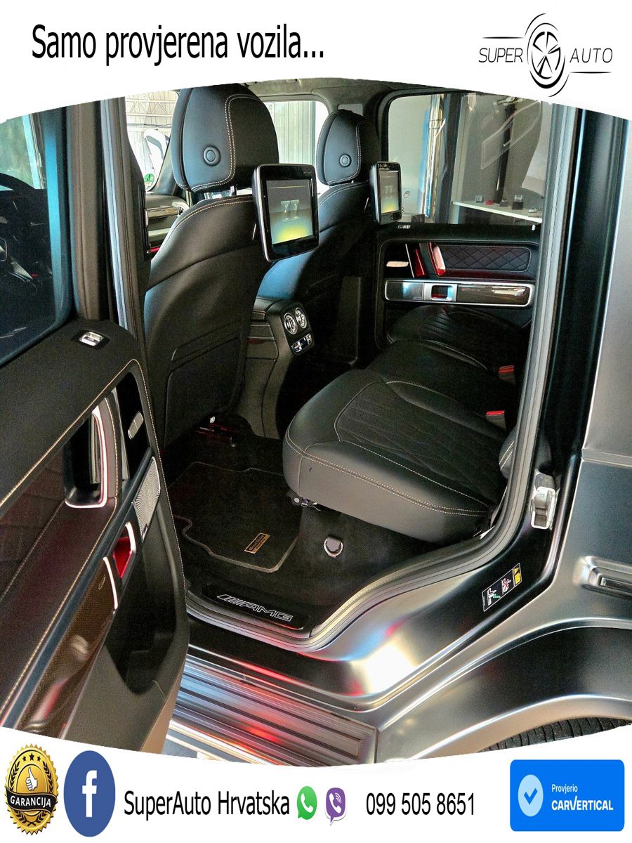 Mercedes AMG G 63 Long V8 (585 KS) 4MATIC 9G-TRONIC AMG SPEEDSHIFT TCT LED+GR SJED+ACC