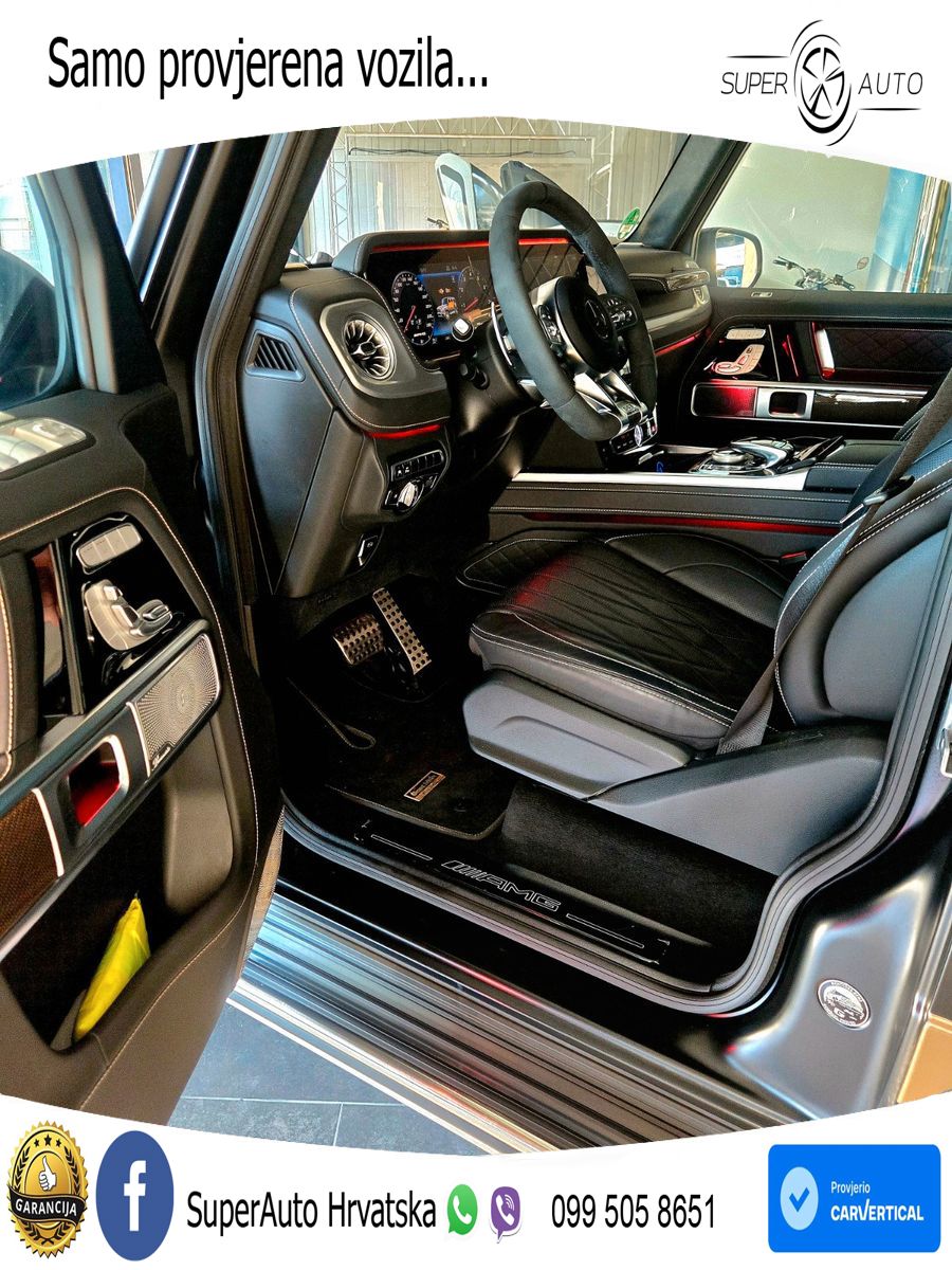 Mercedes AMG G 63 Long V8 (585 KS) 4MATIC 9G-TRONIC AMG SPEEDSHIFT TCT LED+GR SJED+ACC