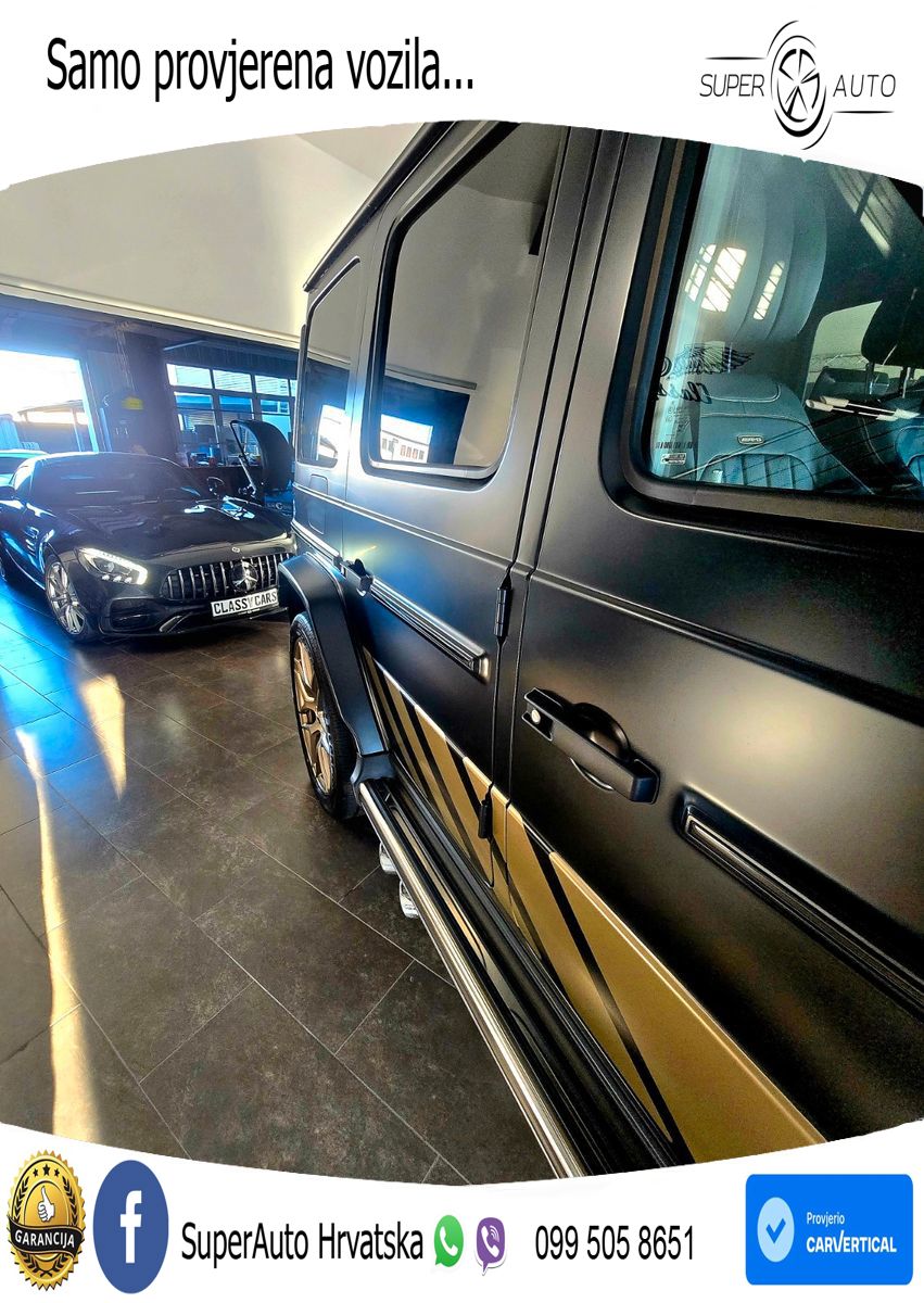Mercedes AMG G 63 Long V8 (585 KS) 4MATIC 9G-TRONIC AMG SPEEDSHIFT TCT LED+GR SJED+ACC