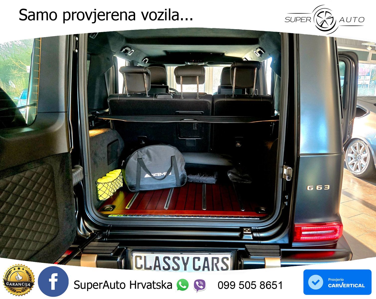 Mercedes AMG G 63 Long V8 (585 KS) 4MATIC 9G-TRONIC AMG SPEEDSHIFT TCT LED+GR SJED+ACC