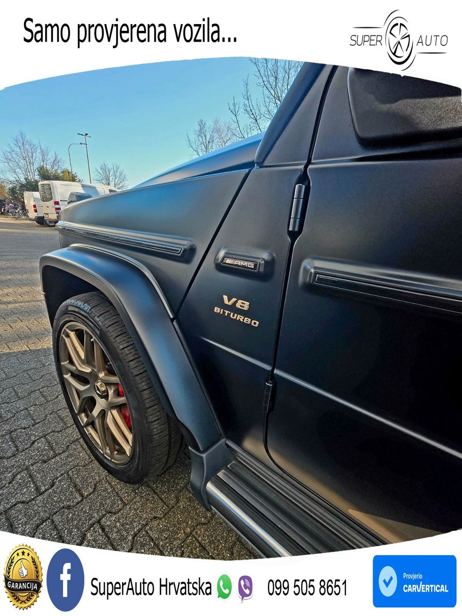 Mercedes AMG G 63 Long V8 (585 KS) 4MATIC 9G-TRONIC AMG SPEEDSHIFT TCT LED+GR SJED+ACC
