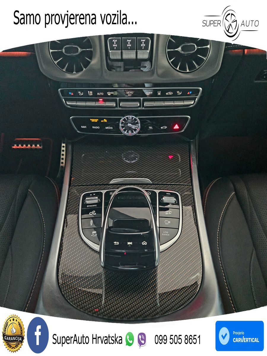 Mercedes AMG G 63 Long V8 (585 KS) 4MATIC 9G-TRONIC AMG SPEEDSHIFT TCT LED+GR SJED+ACC