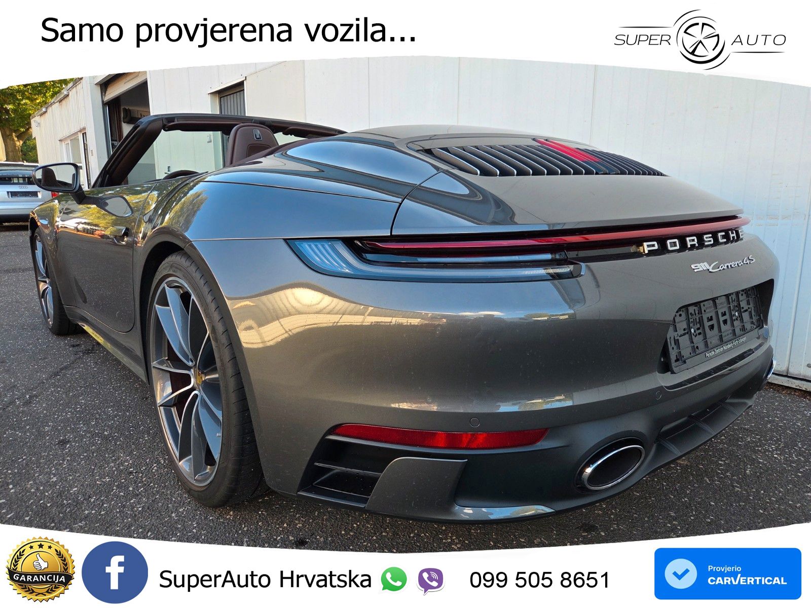 Porsche 911 Carrera 4S Cabriolet 3.0 (450 KS) PDK