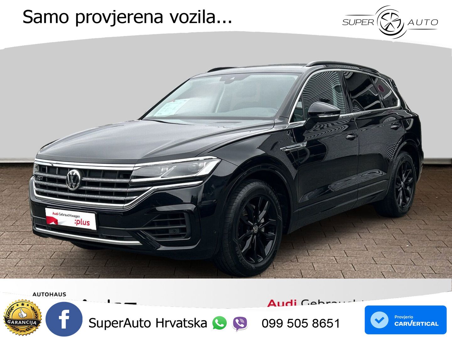 Volkswagen Touareg 3.0 V6 TDI (231 KS) 4MOTION Tiptronic R-Line ZRAČNI+ACC+GR SJED+KAM