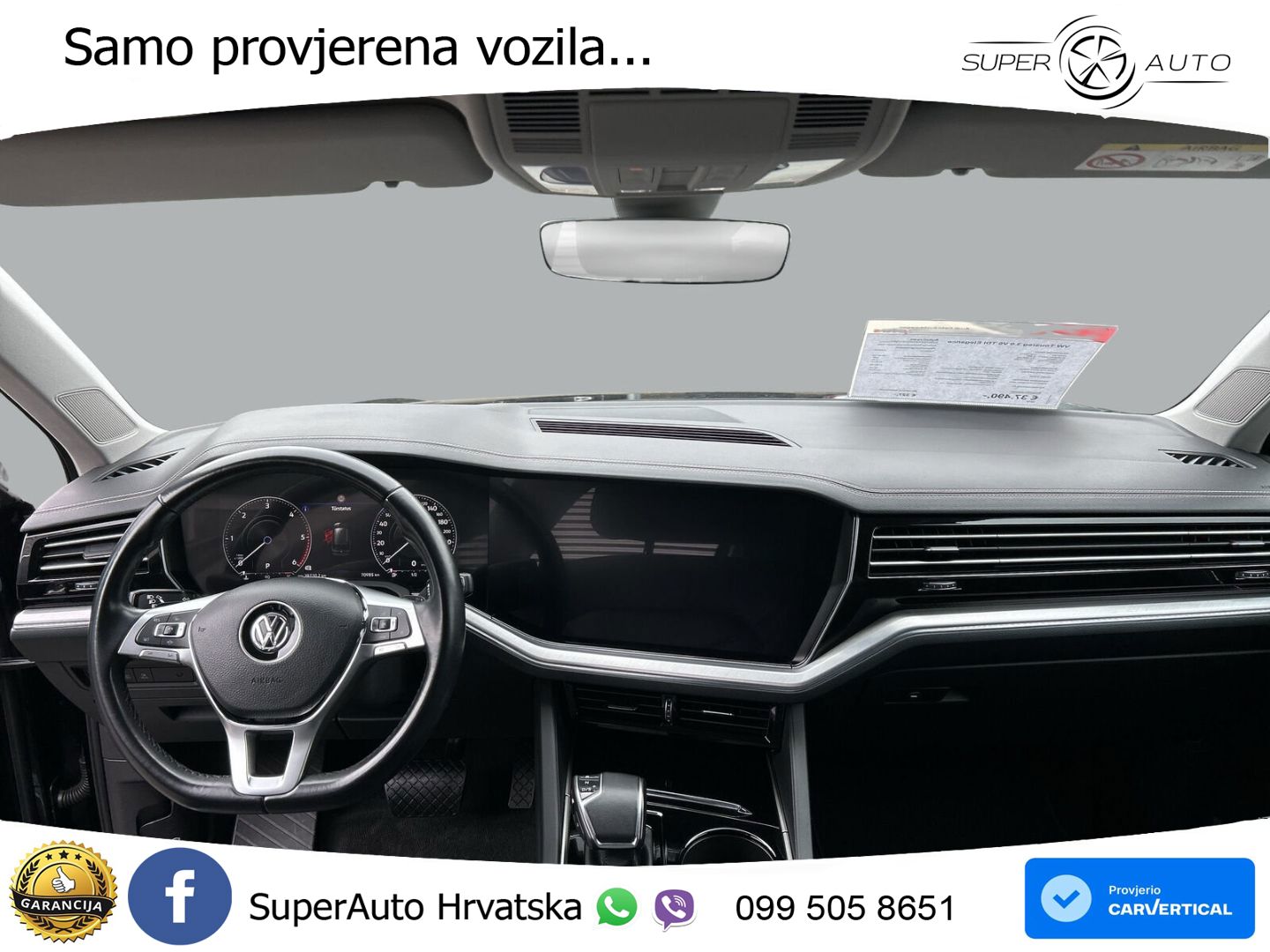 Volkswagen Touareg 3.0 V6 TDI (231 KS) 4MOTION Tiptronic R-Line ZRAČNI+ACC+GR SJED+KAM
