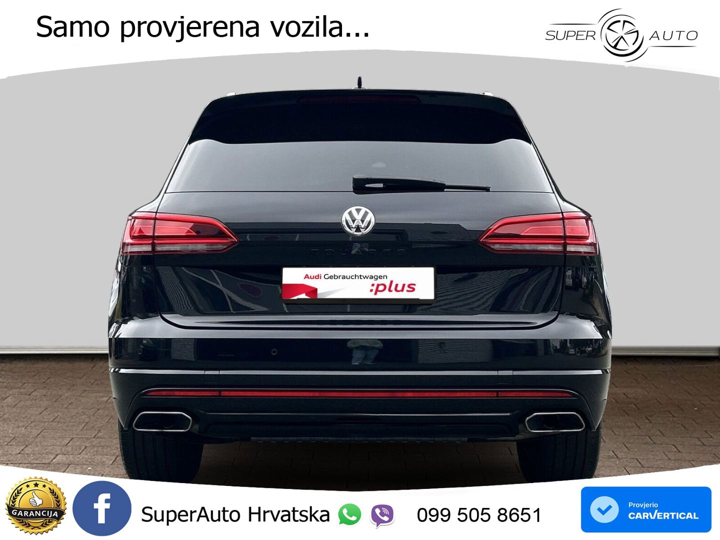Volkswagen Touareg 3.0 V6 TDI (231 KS) 4MOTION Tiptronic R-Line ZRAČNI+ACC+GR SJED+KAM
