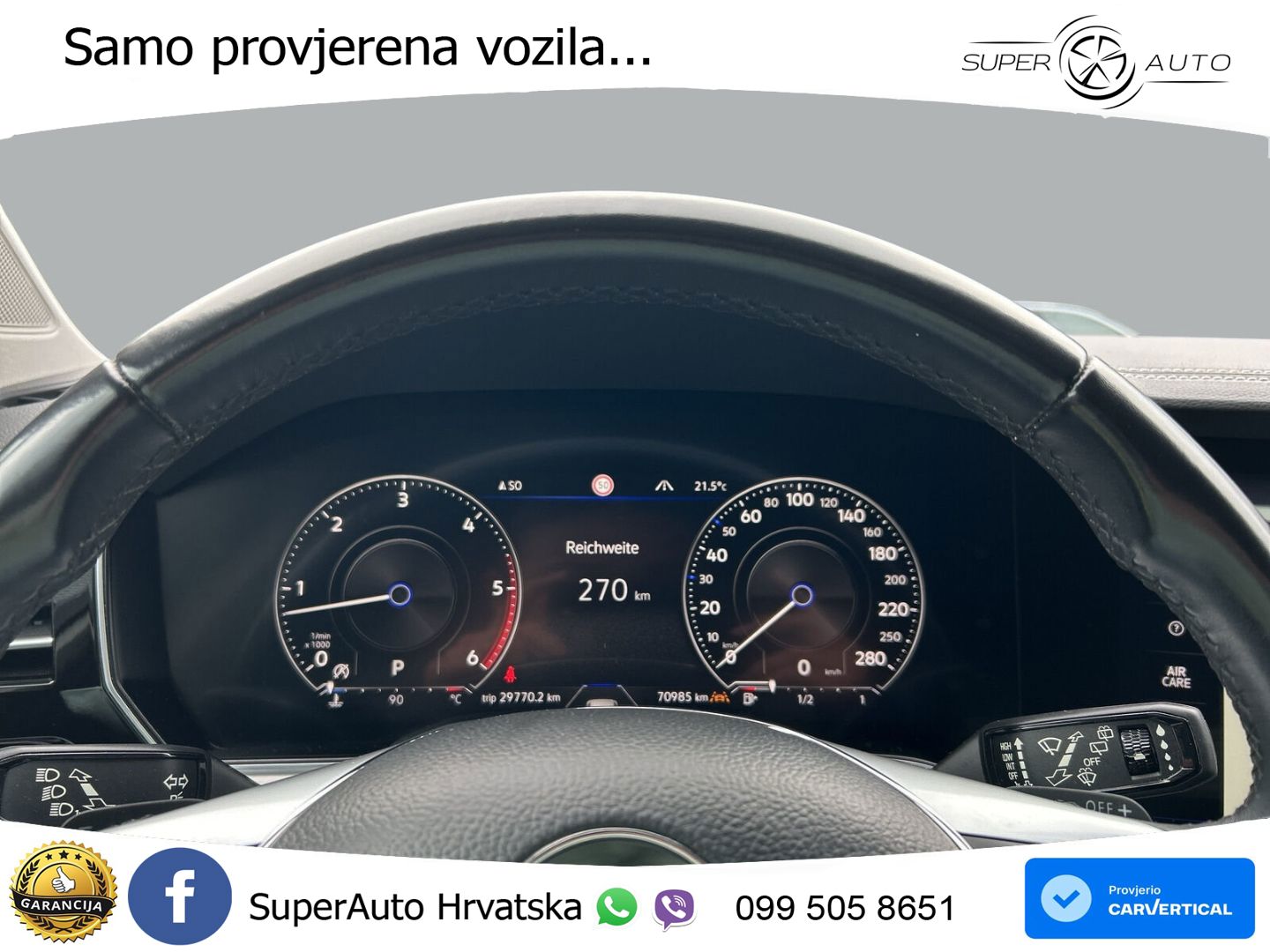 Volkswagen Touareg 3.0 V6 TDI (231 KS) 4MOTION Tiptronic R-Line ZRAČNI+ACC+GR SJED+KAM