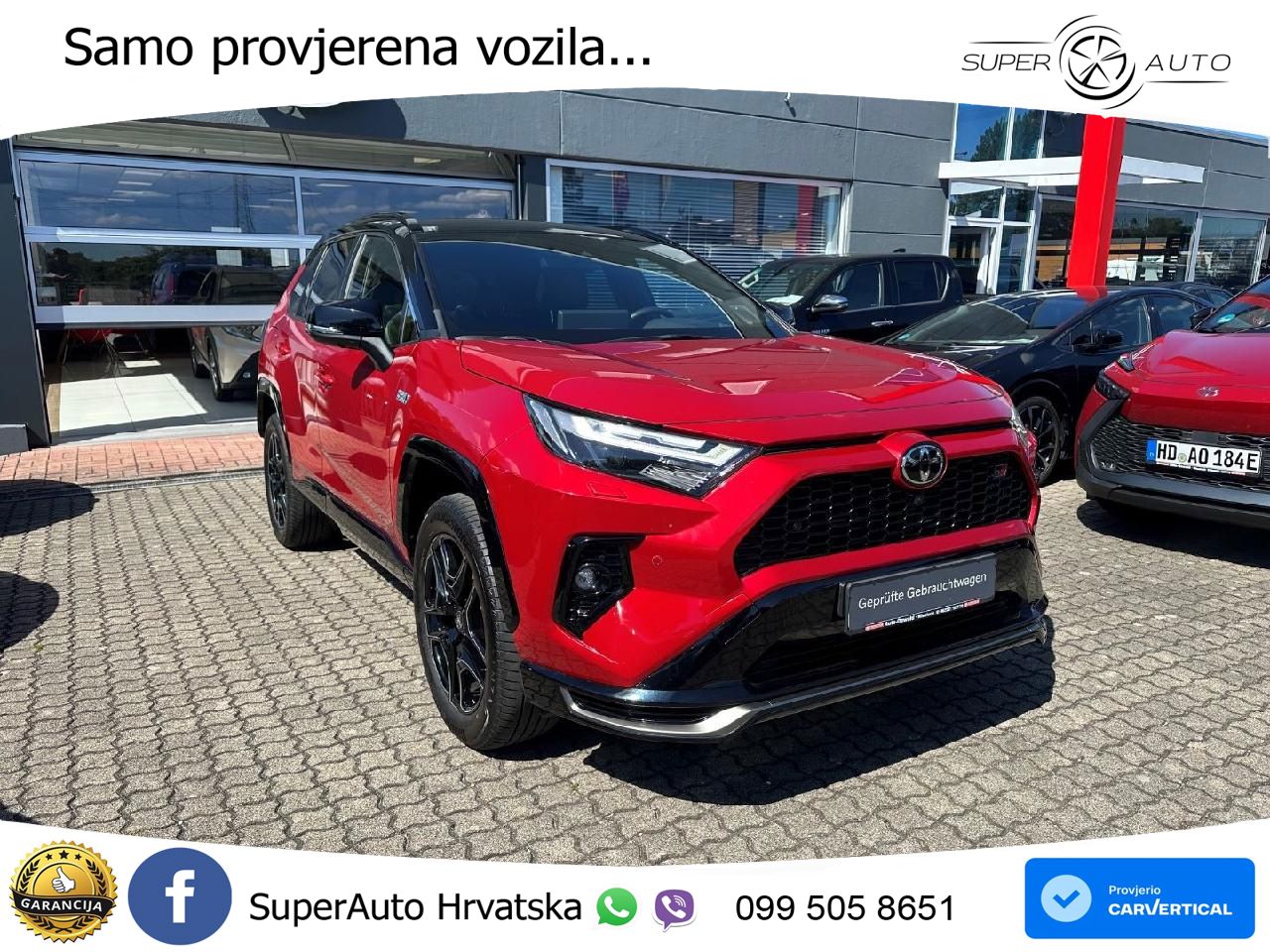 Toyota RAV4 2.5 (306 KS) Hybrid AWD-i eCVT GR Sport LED+GR SJED+ACC