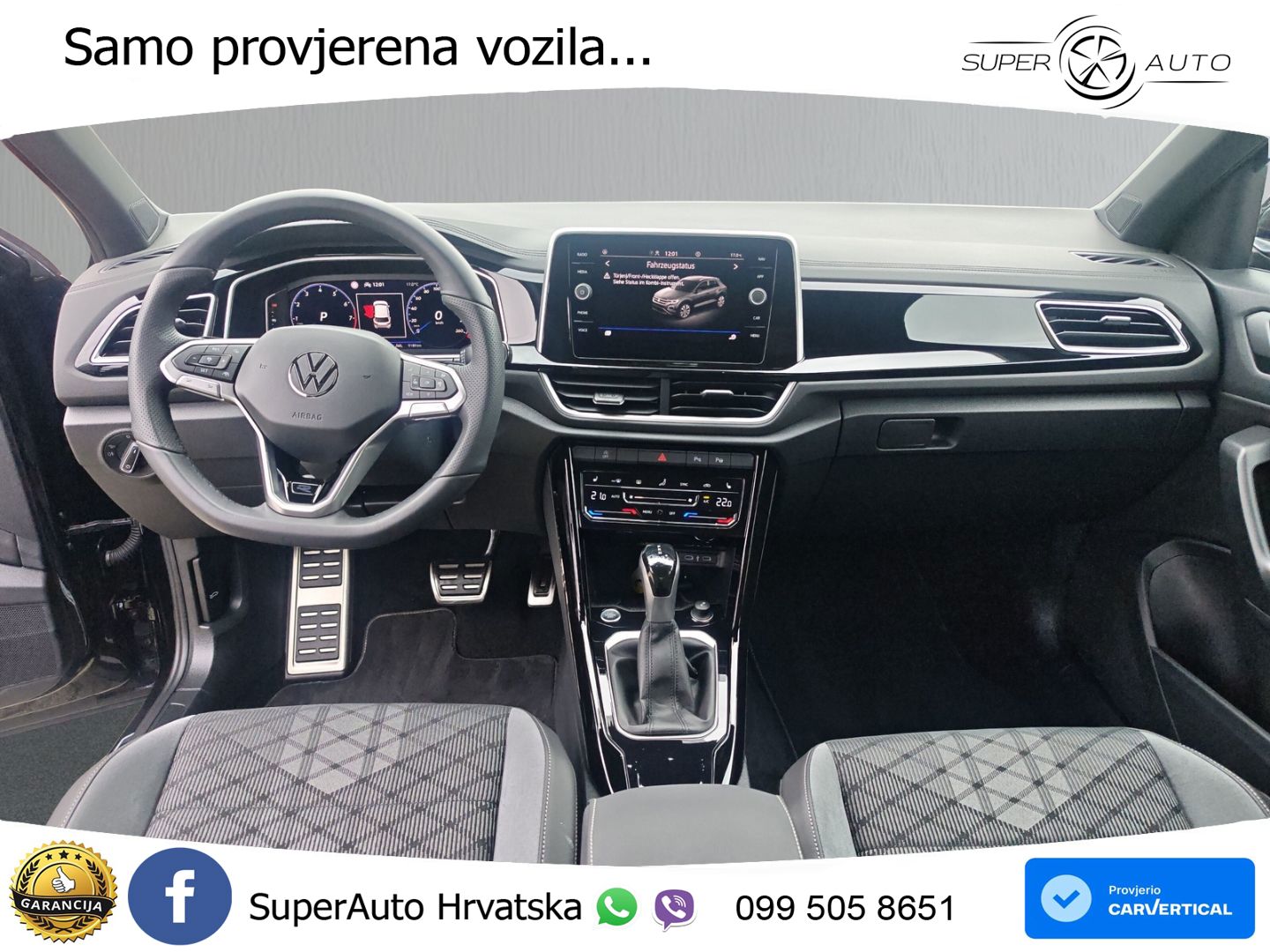 Volkswagen T-Roc 1.5 TSI (150 KS) DSG R-Line LED+GR SJED+ACC