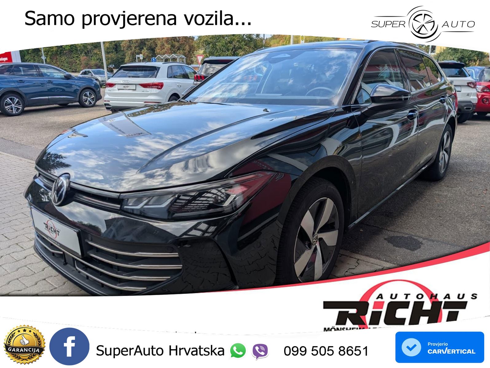 Volkswagen Passat Variant 1.5 eTSI (150 KS) DSG Business LED+GR SJED+ACC