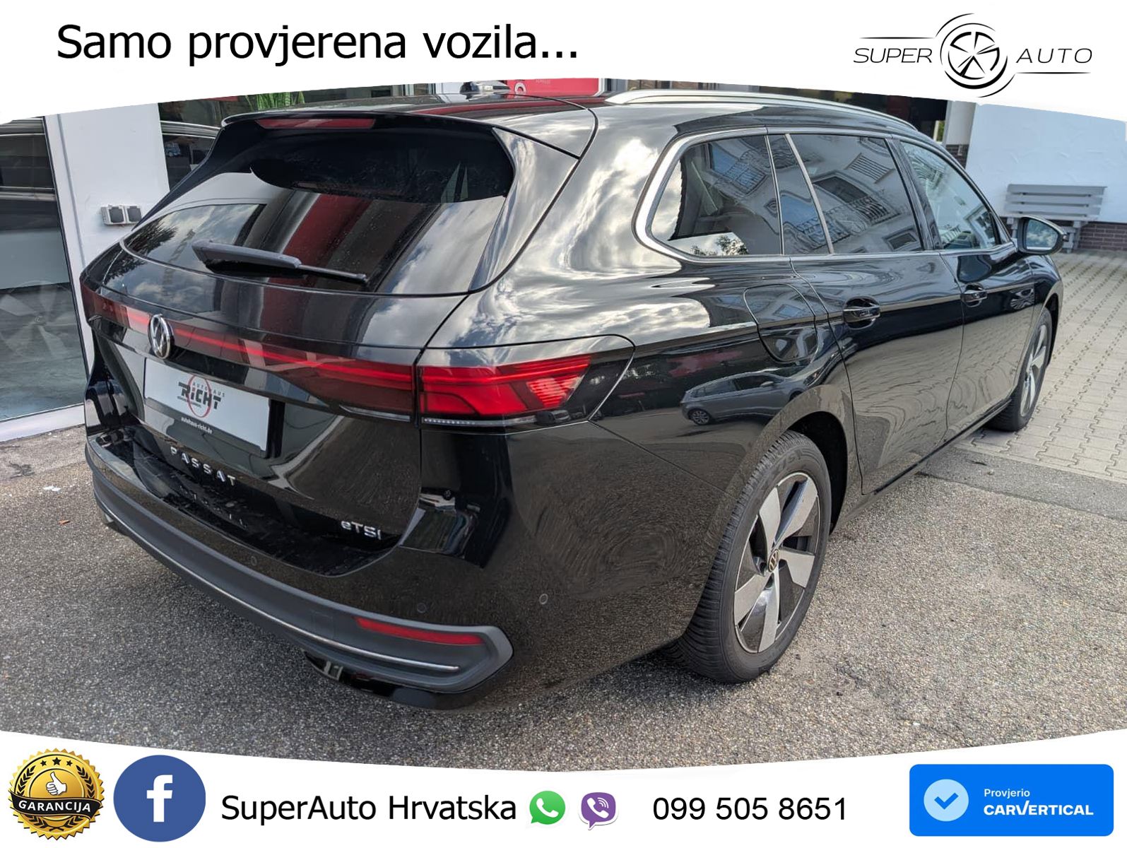 Volkswagen Passat Variant 1.5 eTSI (150 KS) DSG Business LED+GR SJED+ACC