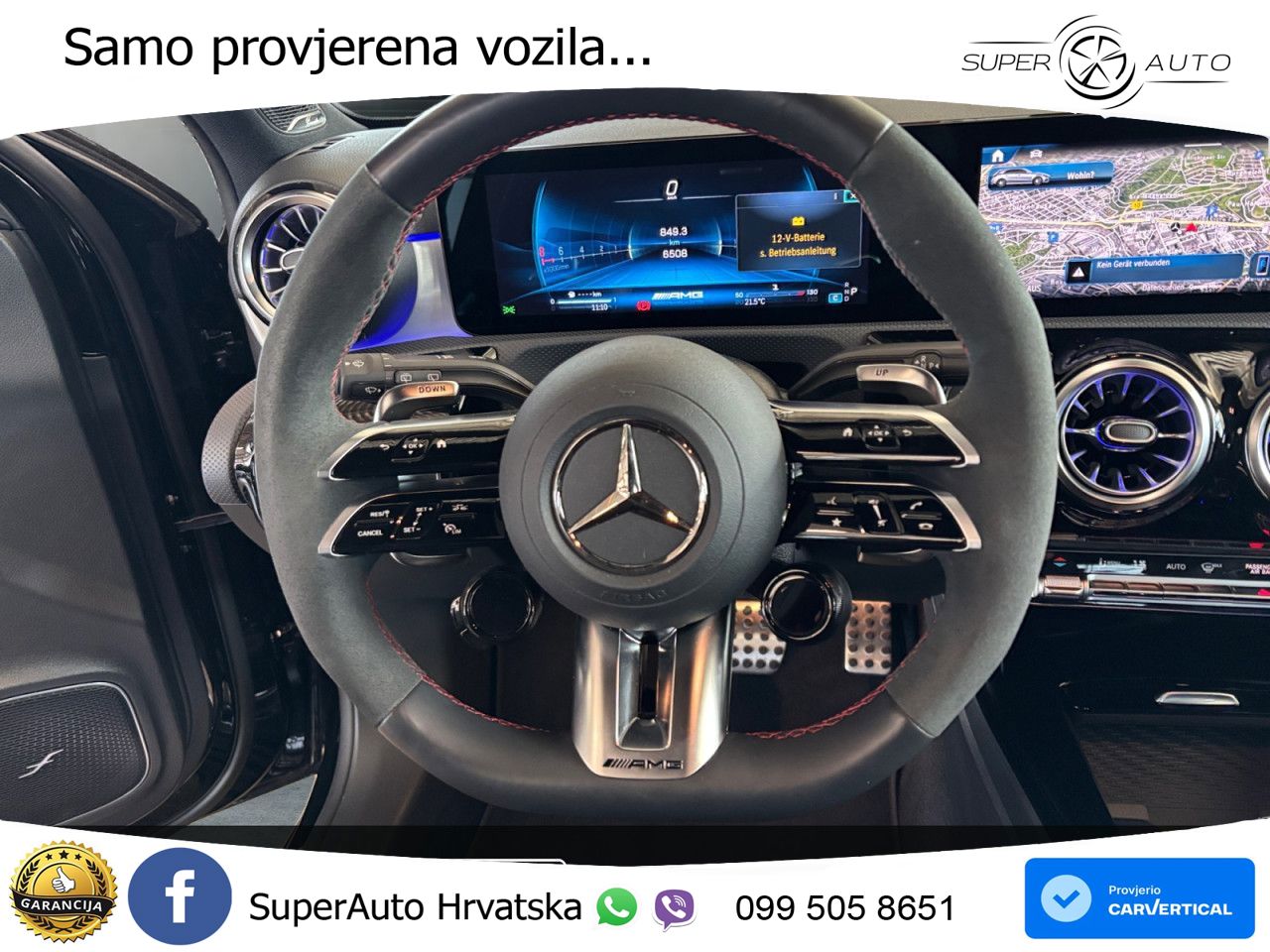 Mercedes-Benz AMG A 45 S 4MATIC+ AMG SPEEDSHIFT DCT 8G ACC+GR SJED+360+PANO