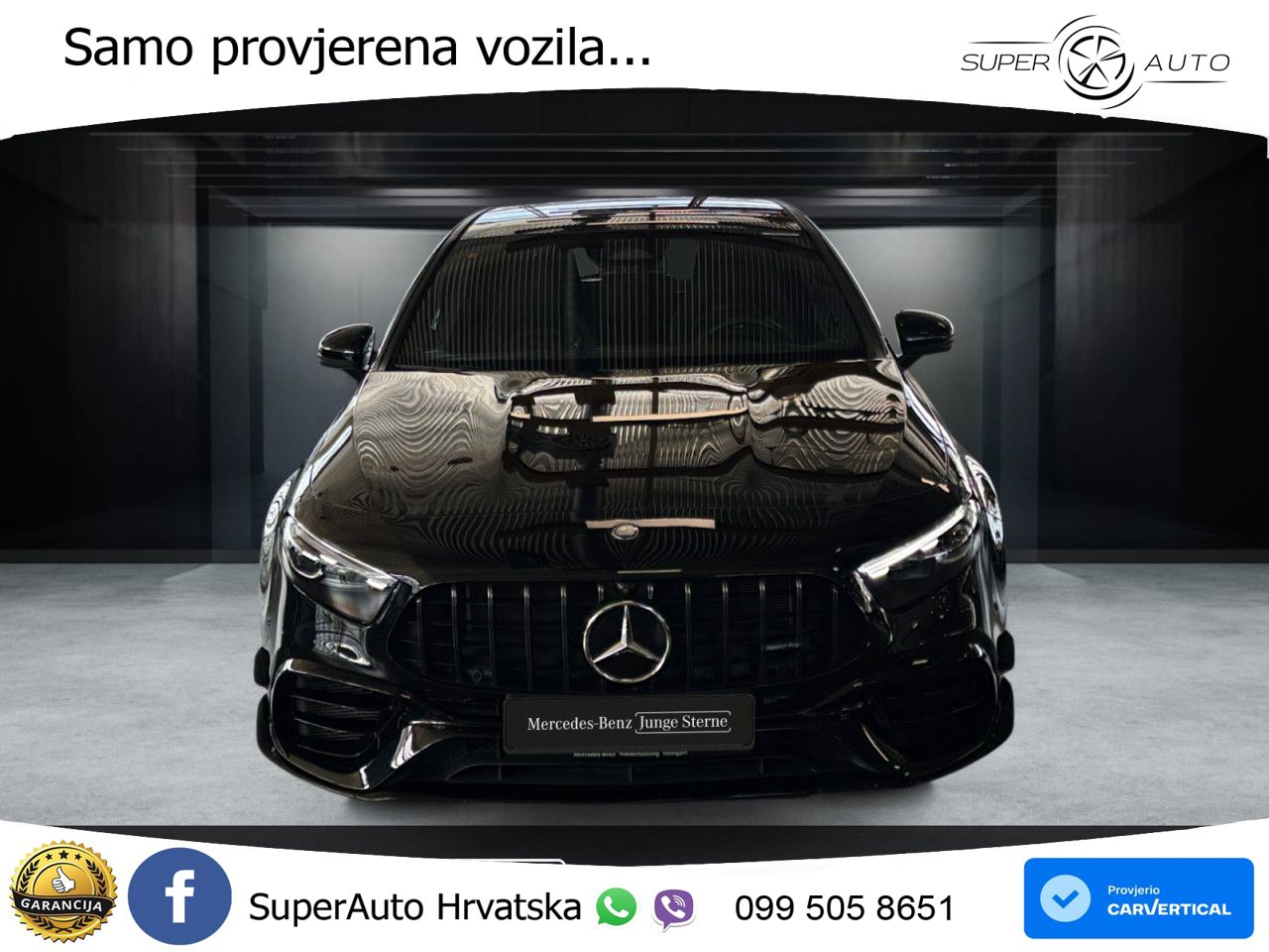 Mercedes-Benz AMG A 45 S 4MATIC+ AMG SPEEDSHIFT DCT 8G ACC+GR SJED+360+PANO