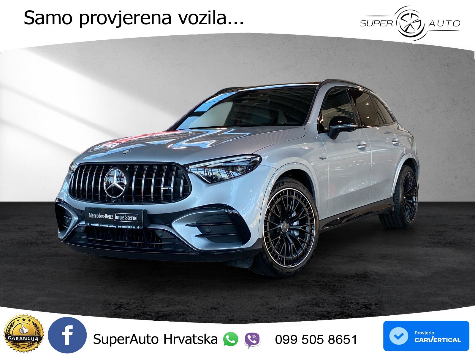 Mercedes AMG GLC 43 (421 KS) 4MATIC AMG SPEEDSHIFT MCT 9G ACC+HEAD+GR SJED+360+PANO