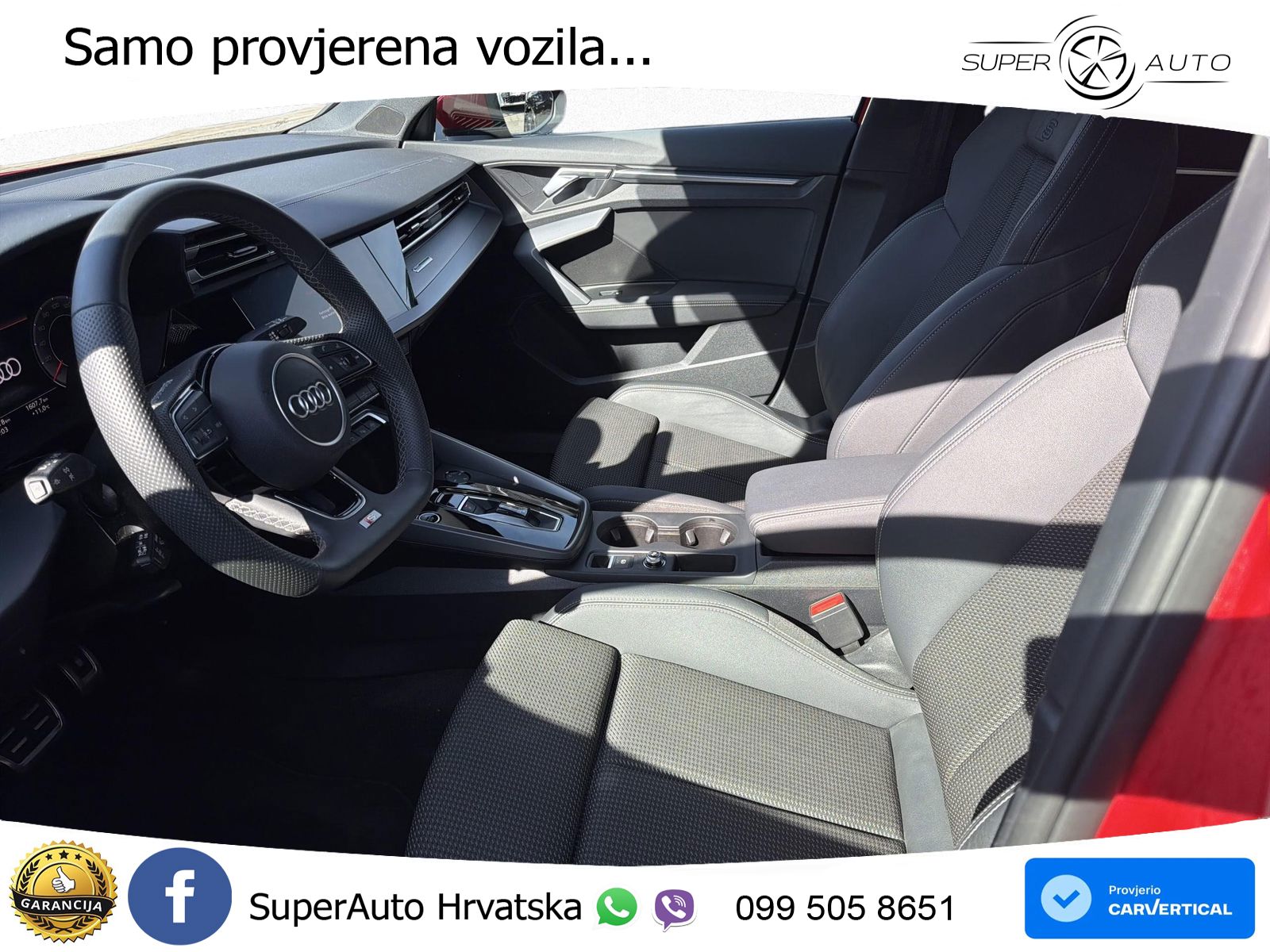 Audi A3 35 TFSI (150 KS) S tronic 2x S line LED+GR SJED+ACC