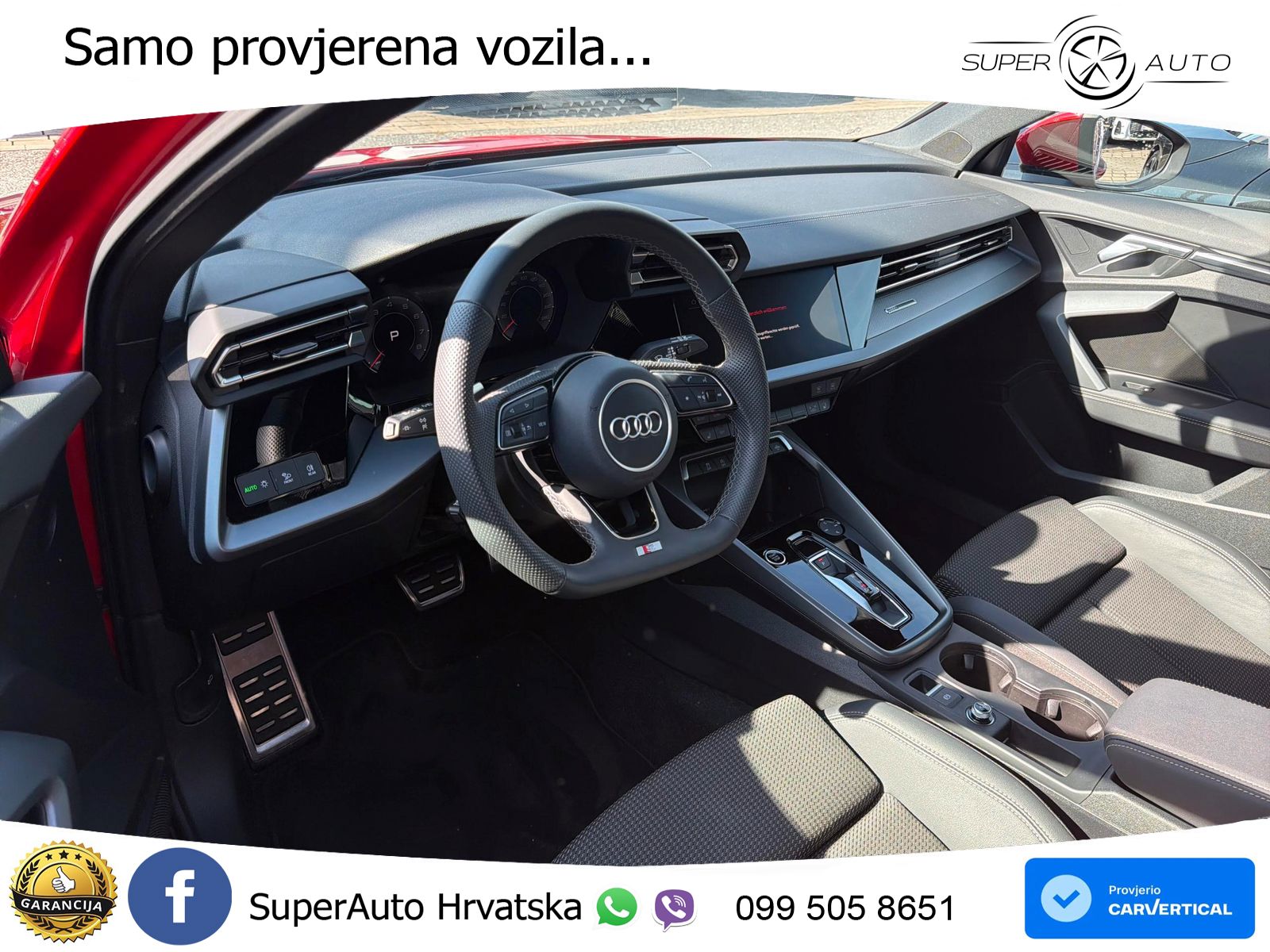 Audi A3 35 TFSI (150 KS) S tronic 2x S line LED+GR SJED+ACC