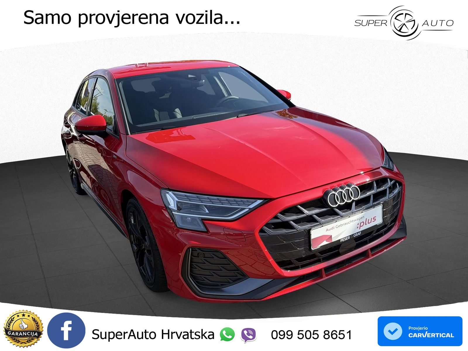 Audi A3 35 TFSI (150 KS) S tronic 2x S line LED+GR SJED+ACC