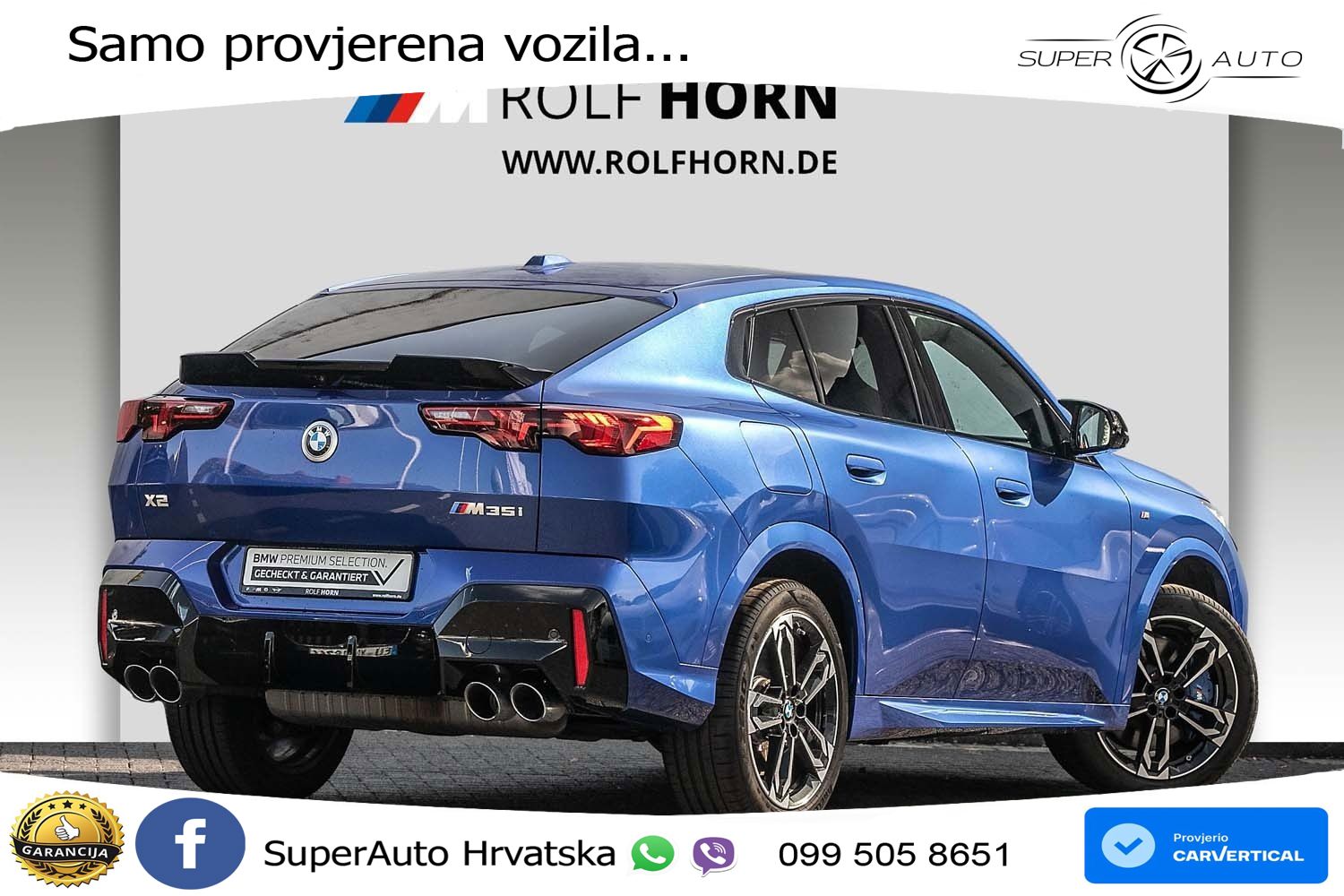 BMW X2 M35i xDrive Steptronic LED+GR SJED+ACC
