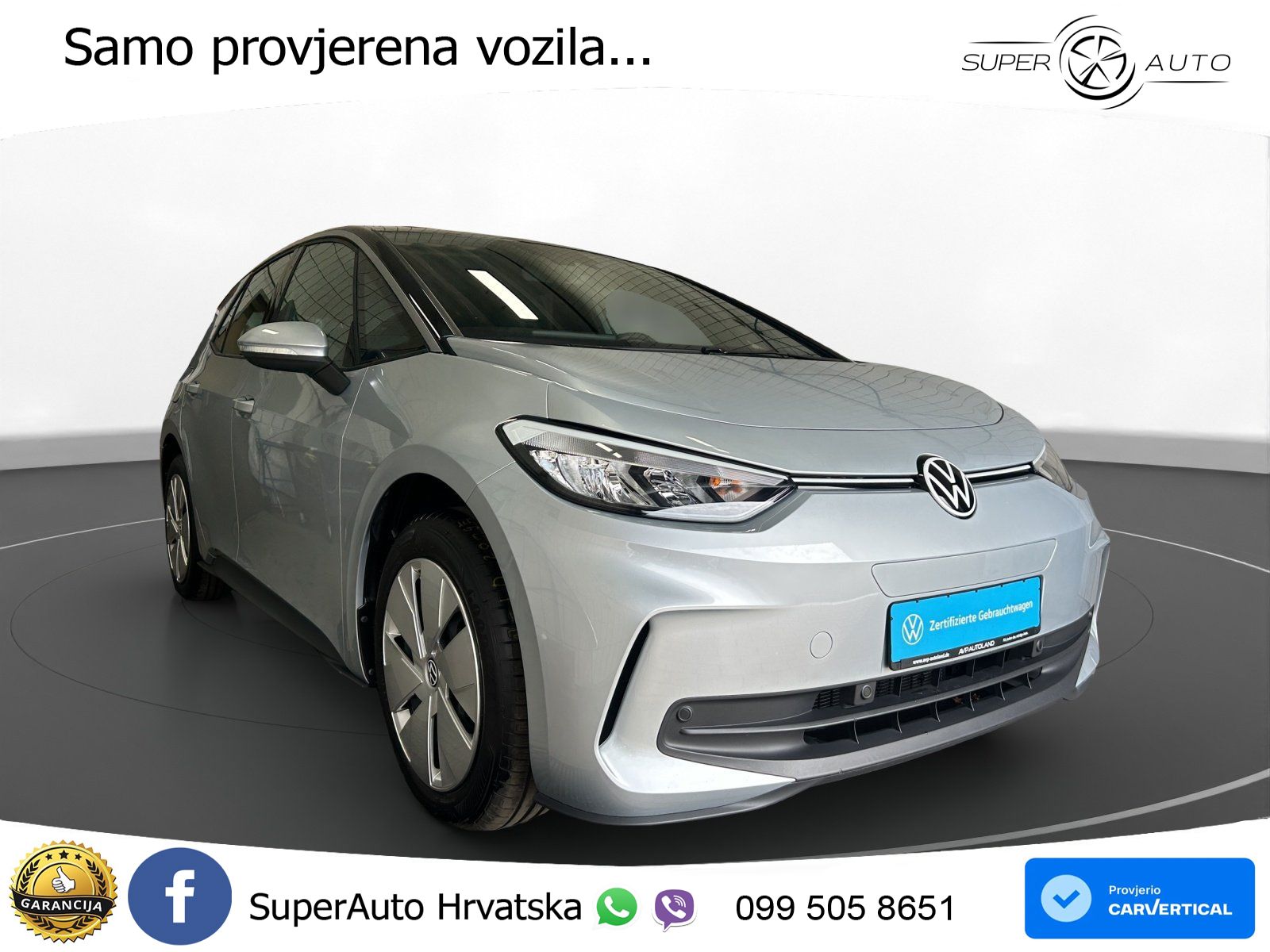 Volkswagen ID.3 Pro 62 kWh (204 KS) LED+GR SJED+ACC