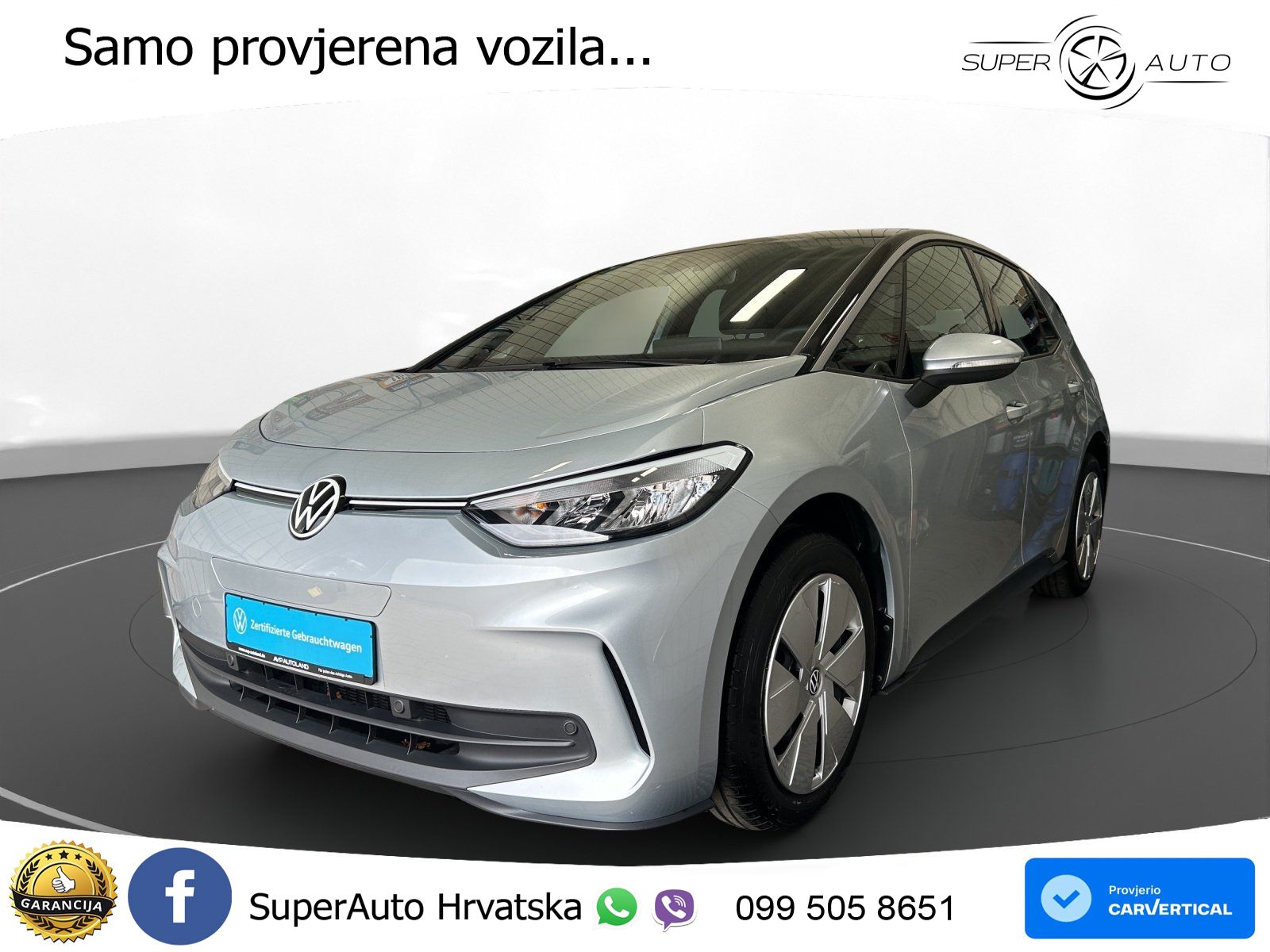 Volkswagen ID.3 Pro 62 kWh (204 KS) LED+GR SJED+ACC